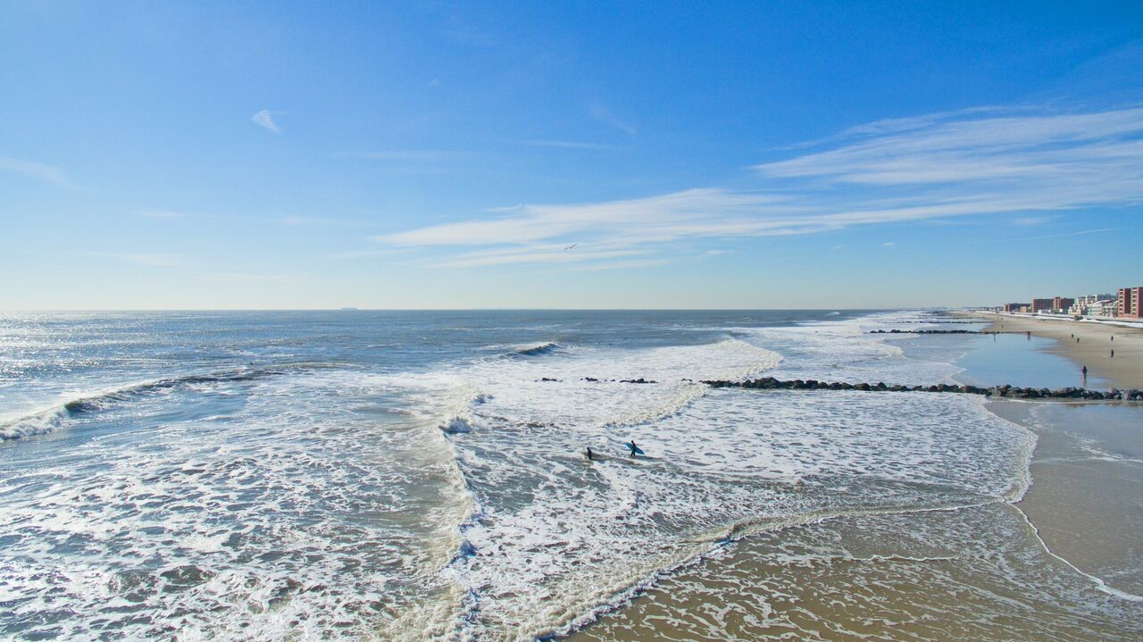 The system of dunes, berms and jetties will protect approximately seven miles of Long Beach Island's coast from future storms. (Photo courtesy Jason Belsky)