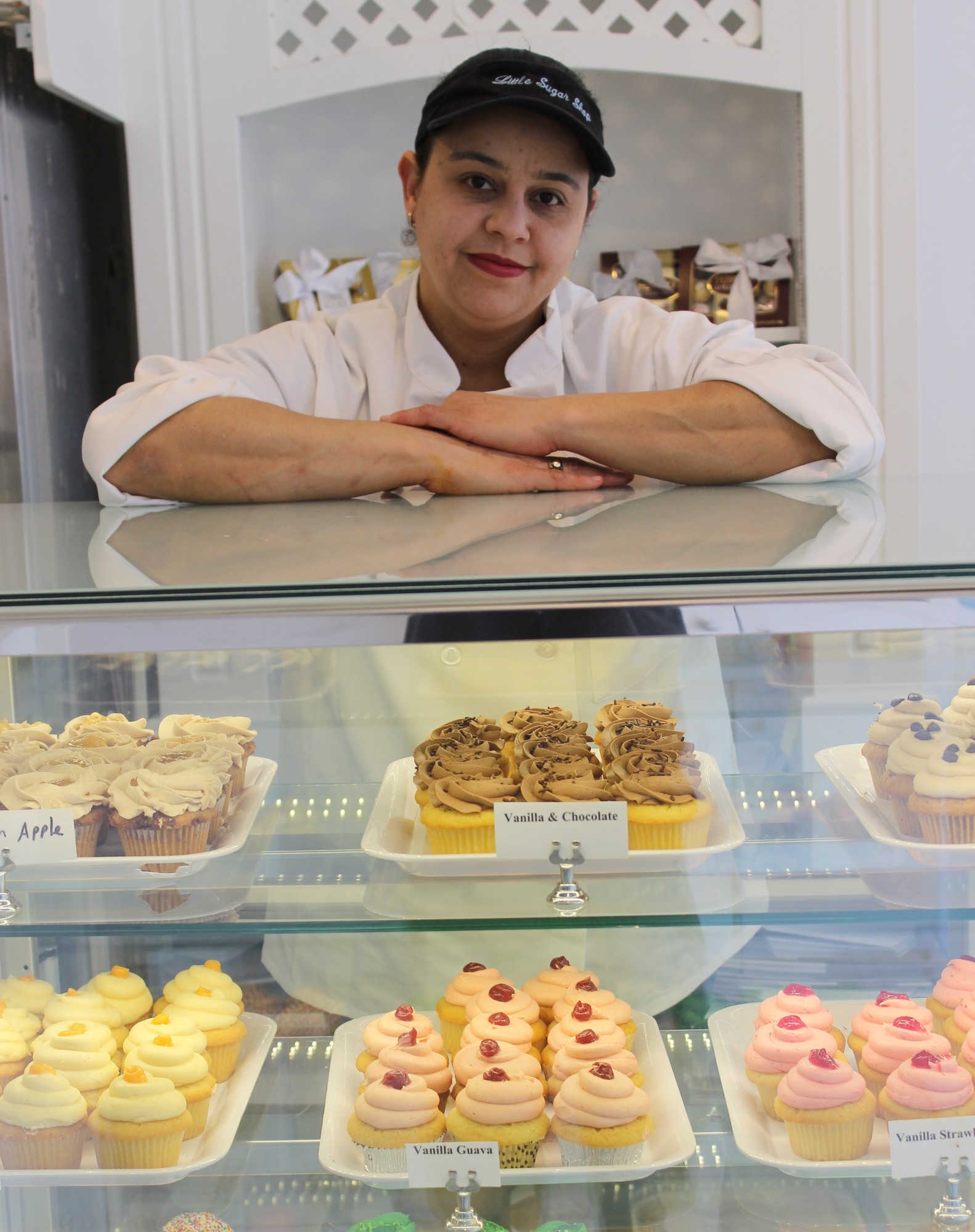 Owner Vyancka Kilimet, 42, began baking when she was 13 years old in the Dominican Republic. She offers several authentic desserts at the Little Sugar Shop, as well as custom cakes.