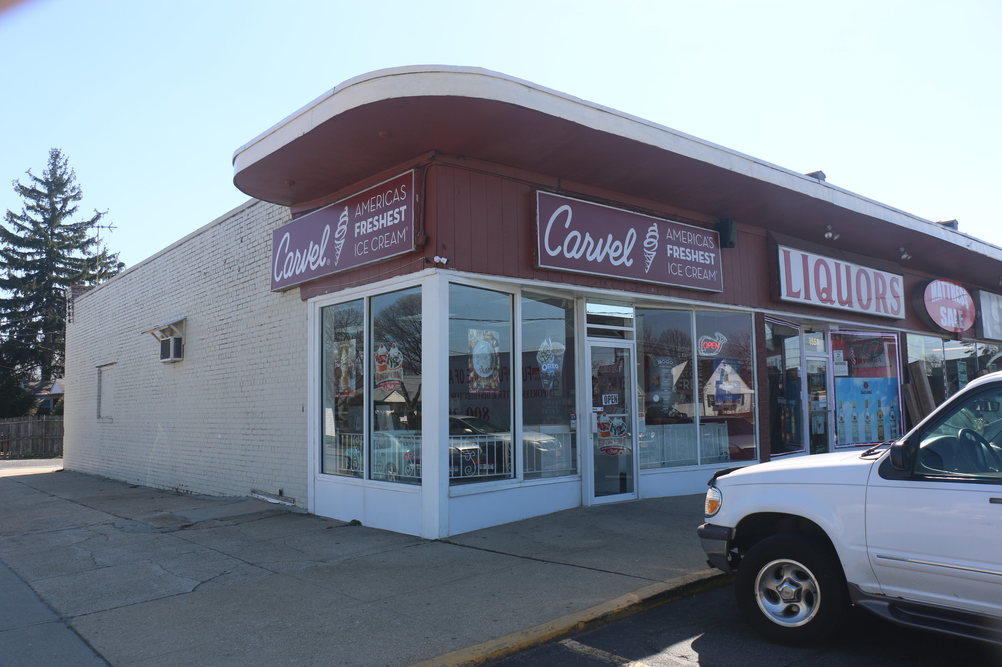 The Carvel shop on Dutch Broadway in North Valley Stream was robbed on Tuesday night.