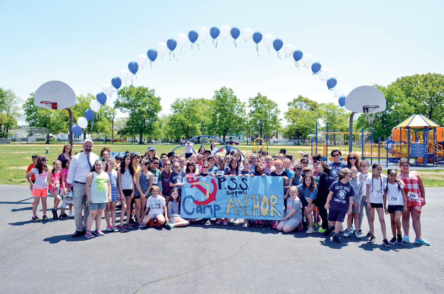 Fifth graders helped raise money for Camp Anchor in Long Beach.