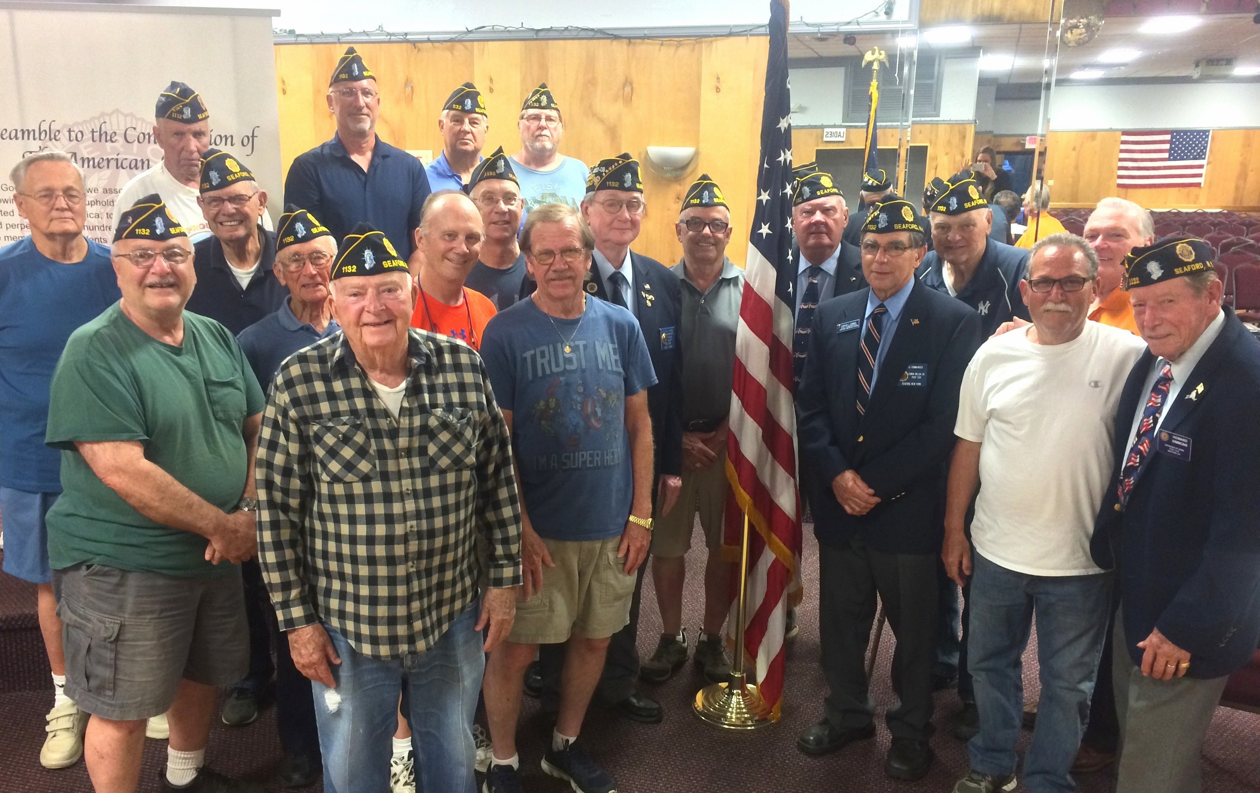 Members of Seaford American Legion Post 1132 shared what Flag Day means to them.