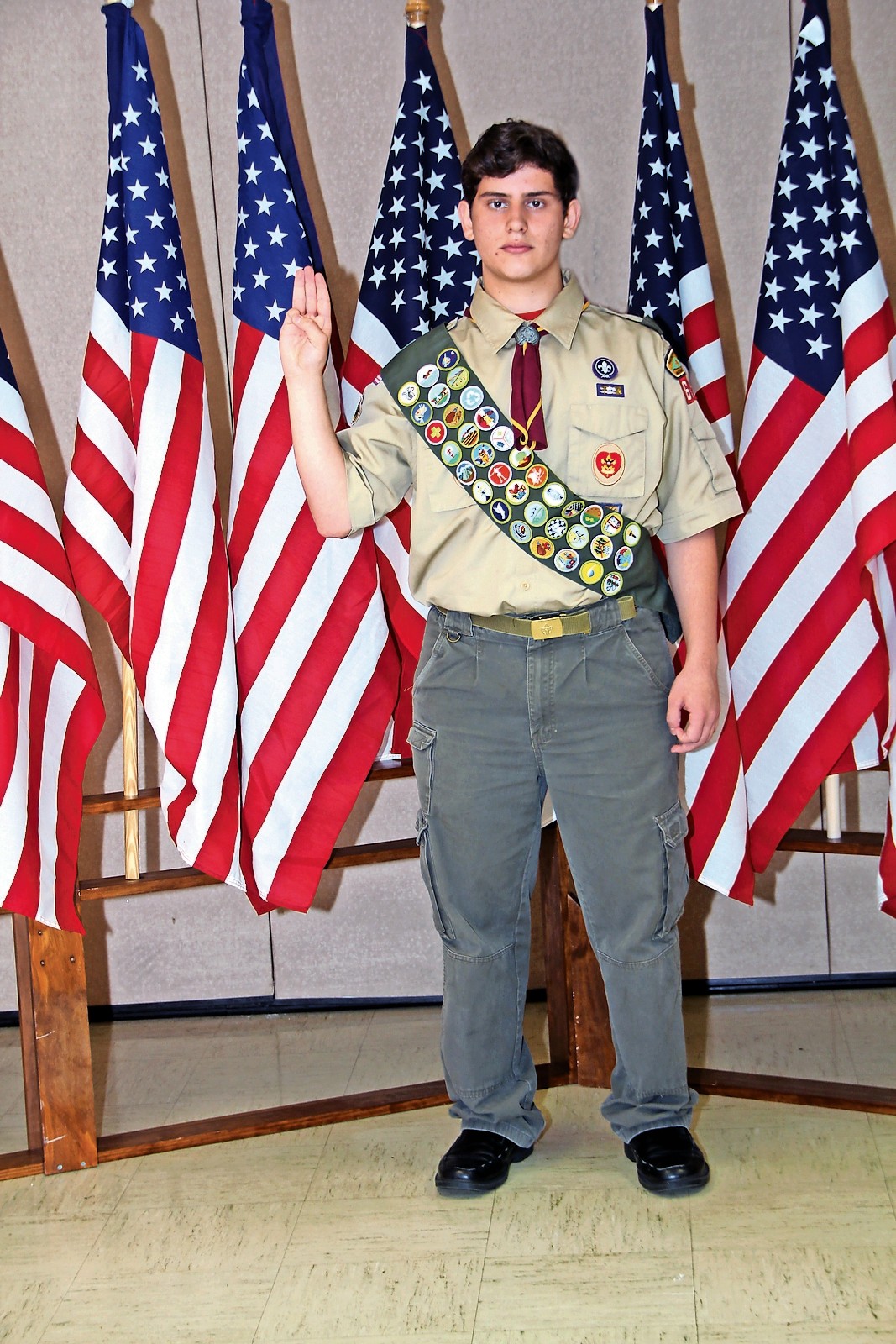 Eagle Scout Nathaniel Lettieri