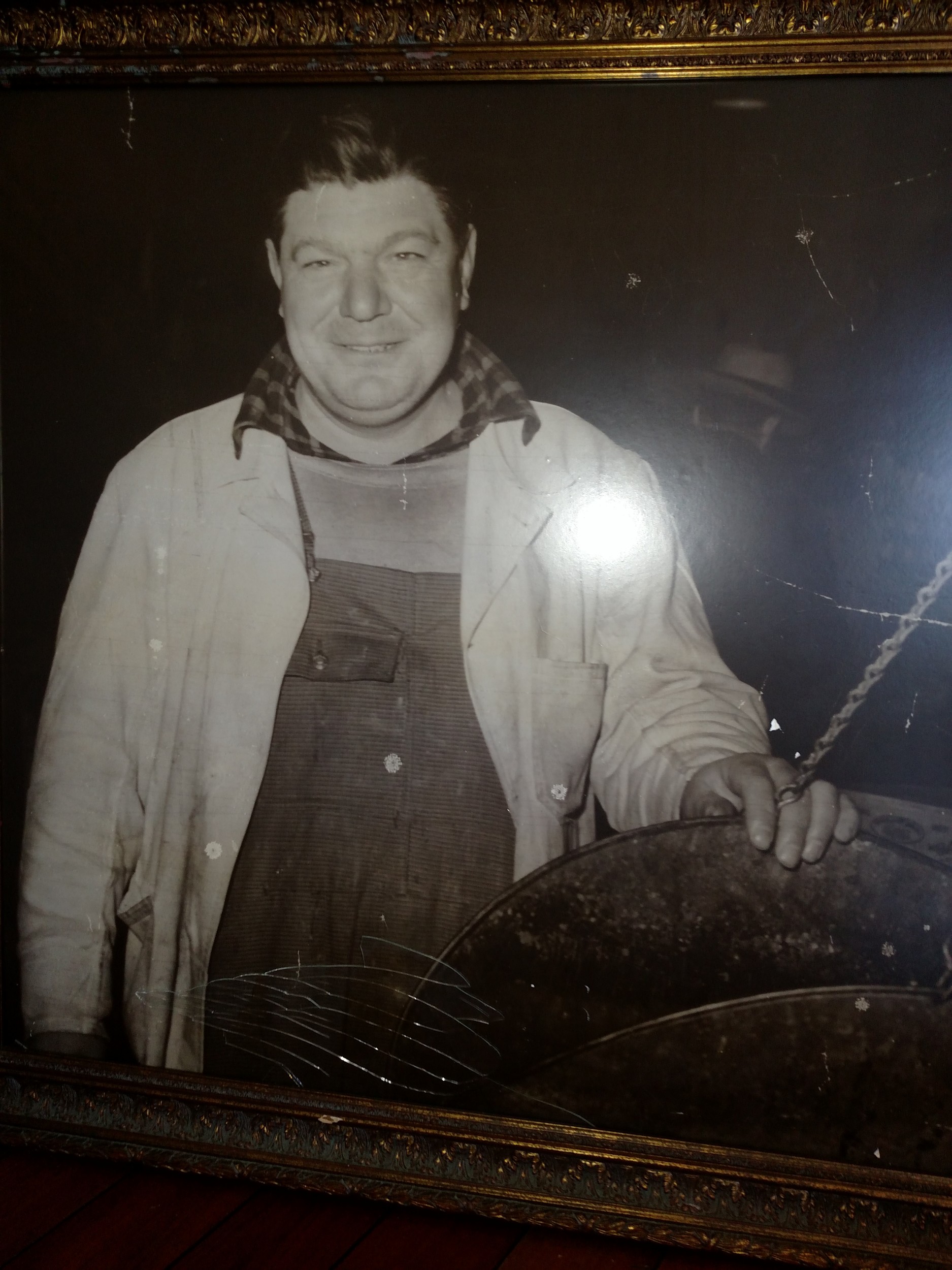 Anthony LaRocca, the real Paddy McGee. This  portrait hung in the restaurant for many years.