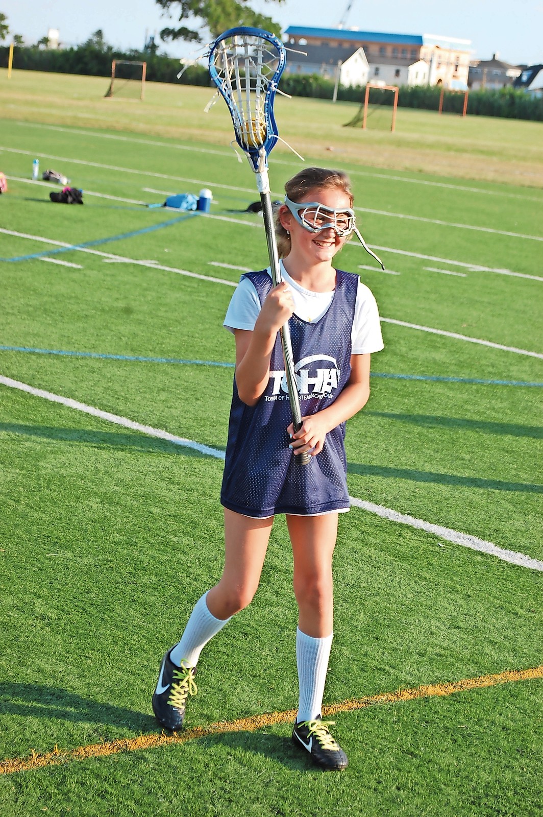 Jessica Grzeaczyk honed her lacrosse skills.
