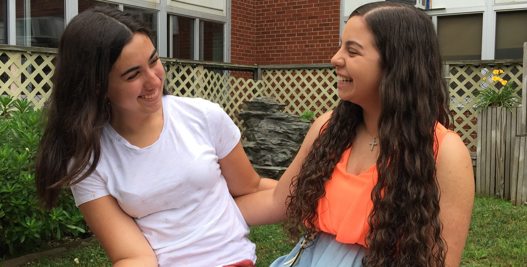 H. Frank Carey salutatorian Samantha Raggio, left, and valedictorian Serena Viti have motivated and pushed each other to succeed since sixth grade.