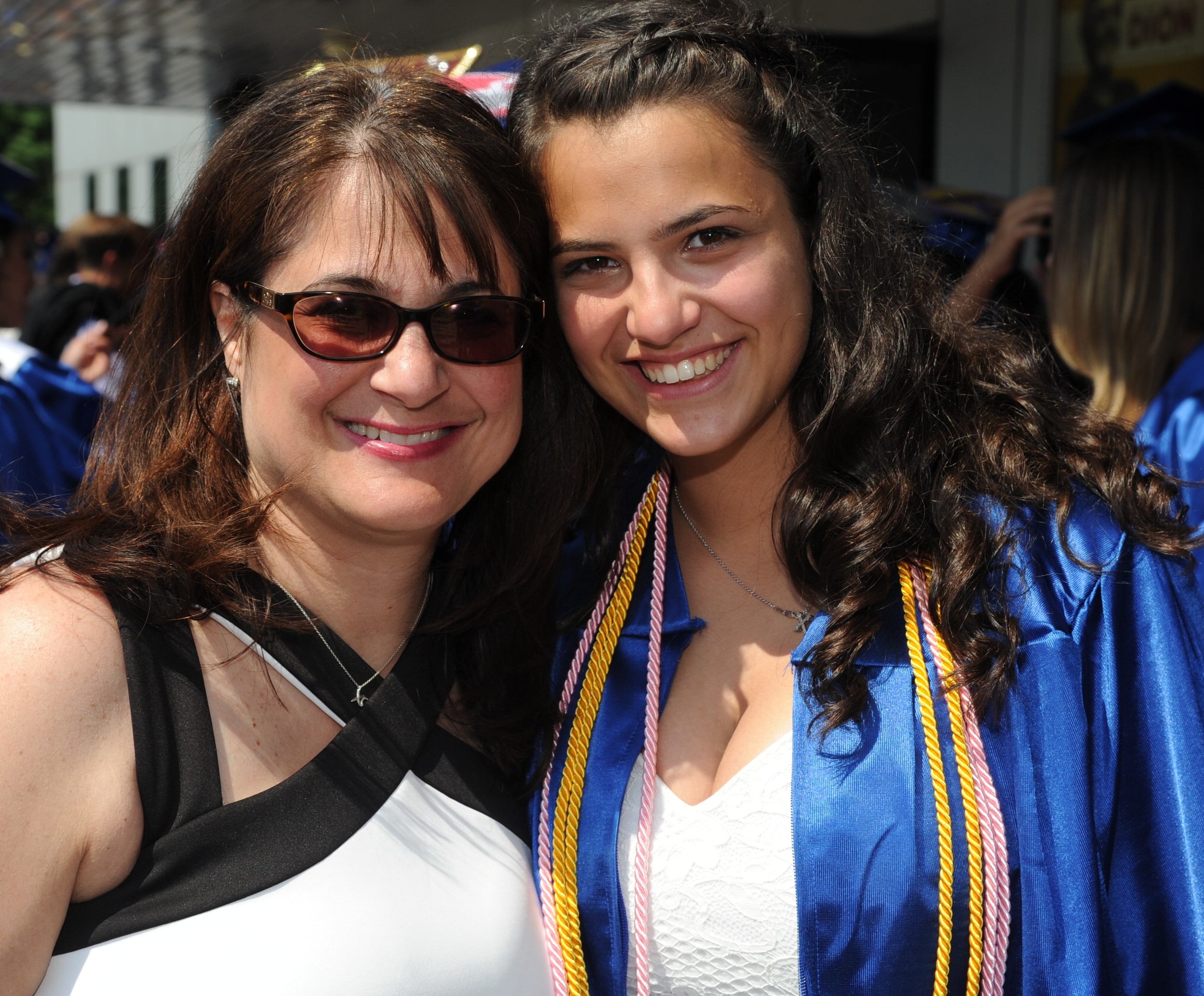 Donna Brower with her daughter Stephanie, 18