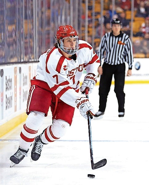 McAvoy, 18, led all Boston University defenseman with 25 points, notching three goals and 22 assists in 37 games, during his freshman season.
