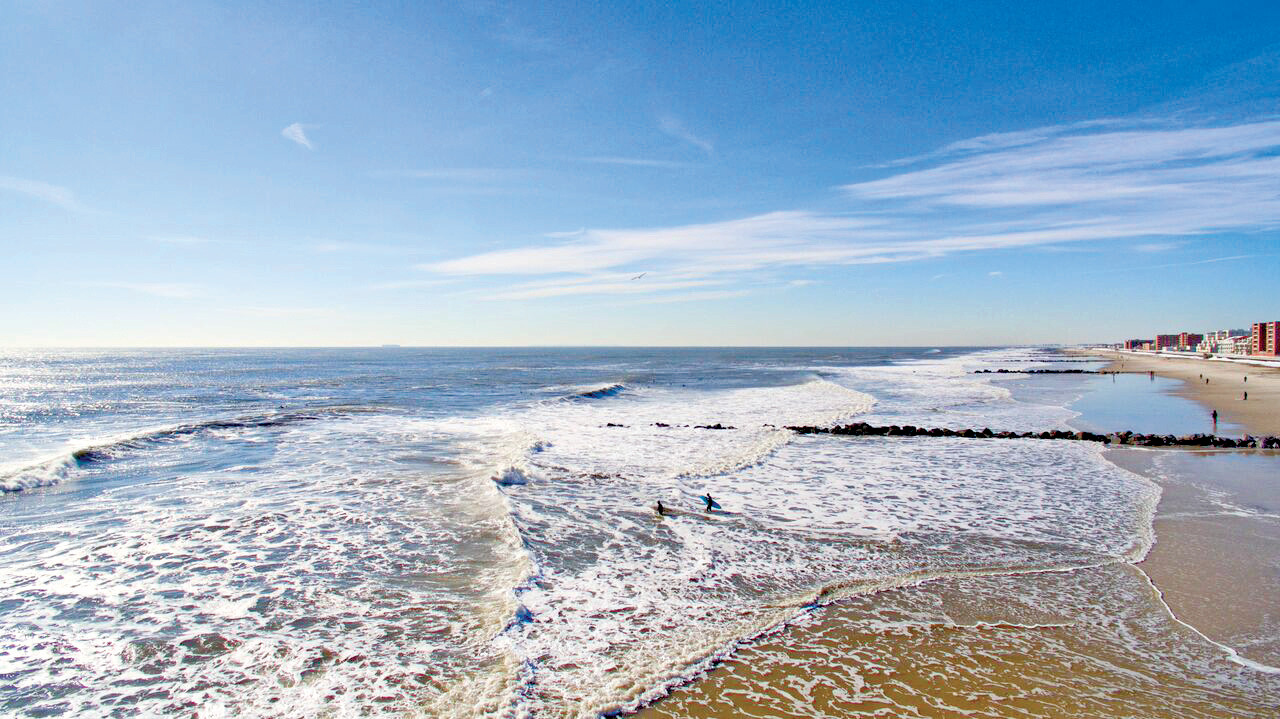 The $230 million project calls for the rehabilitation of 17 existing jetties, or groins, and construction of four new ones, as well as the addition of roughly 4.7 million cubic yards of sand for a system of berms and dunes along 35,000 feet of shoreline from Long Beach to Point Lookout.