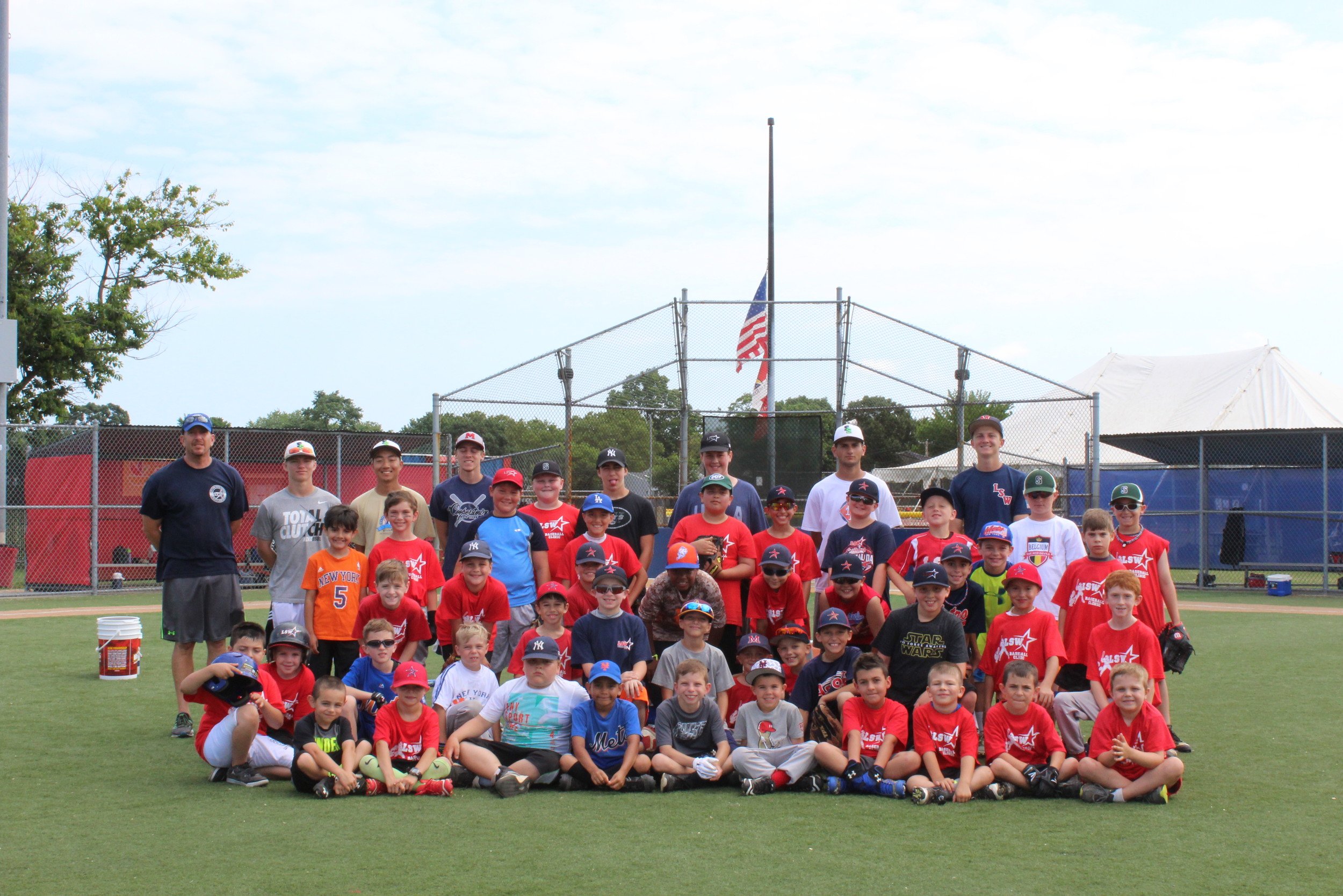The LSW Baseball Clinic runs five days a week for three weeks in July in Seaford.