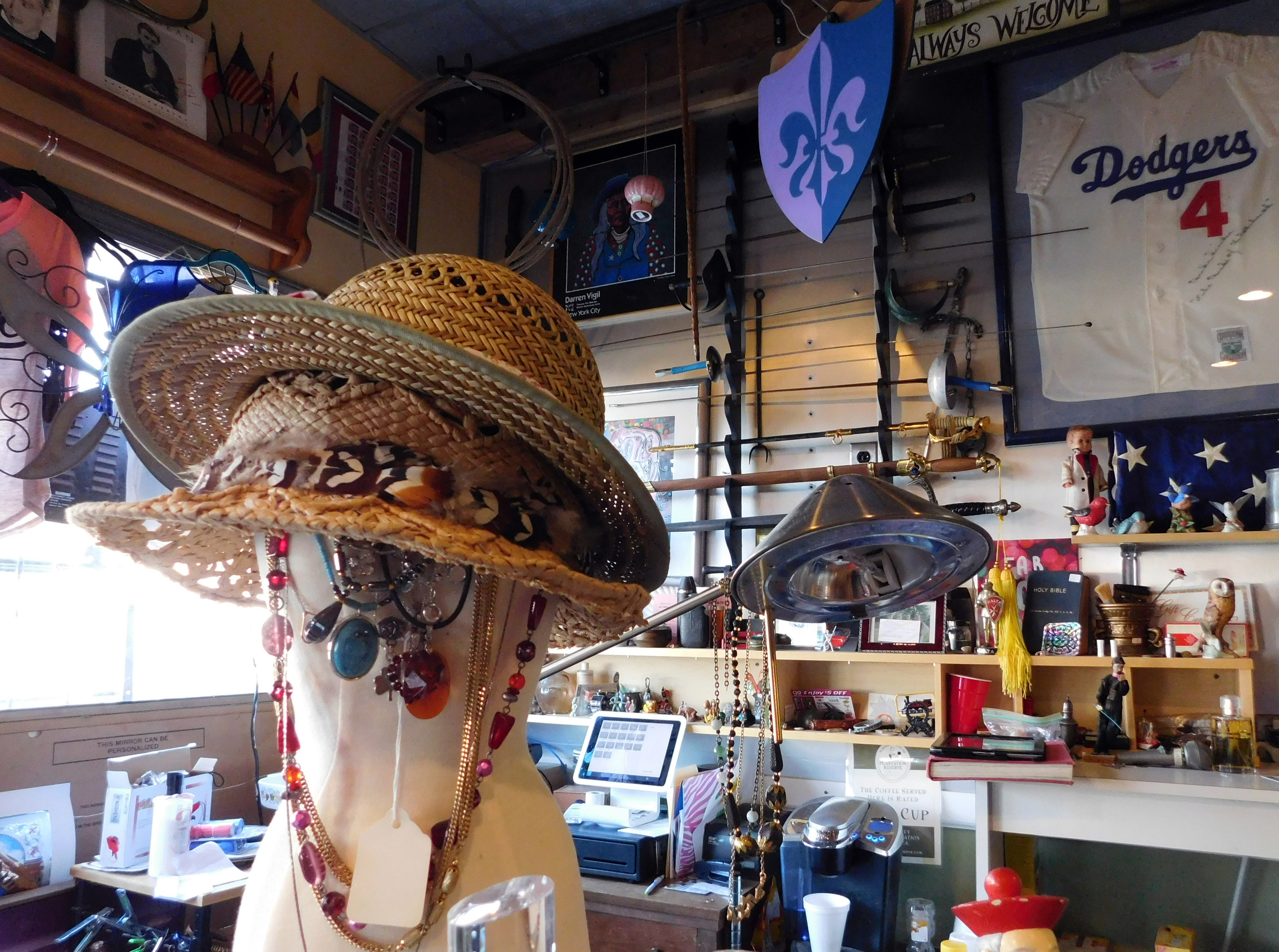 Anything from vintage clothing to jewelry, sports memorabilia and antique weapons can be found tucked away in some corner of the Long Island Trading Post.