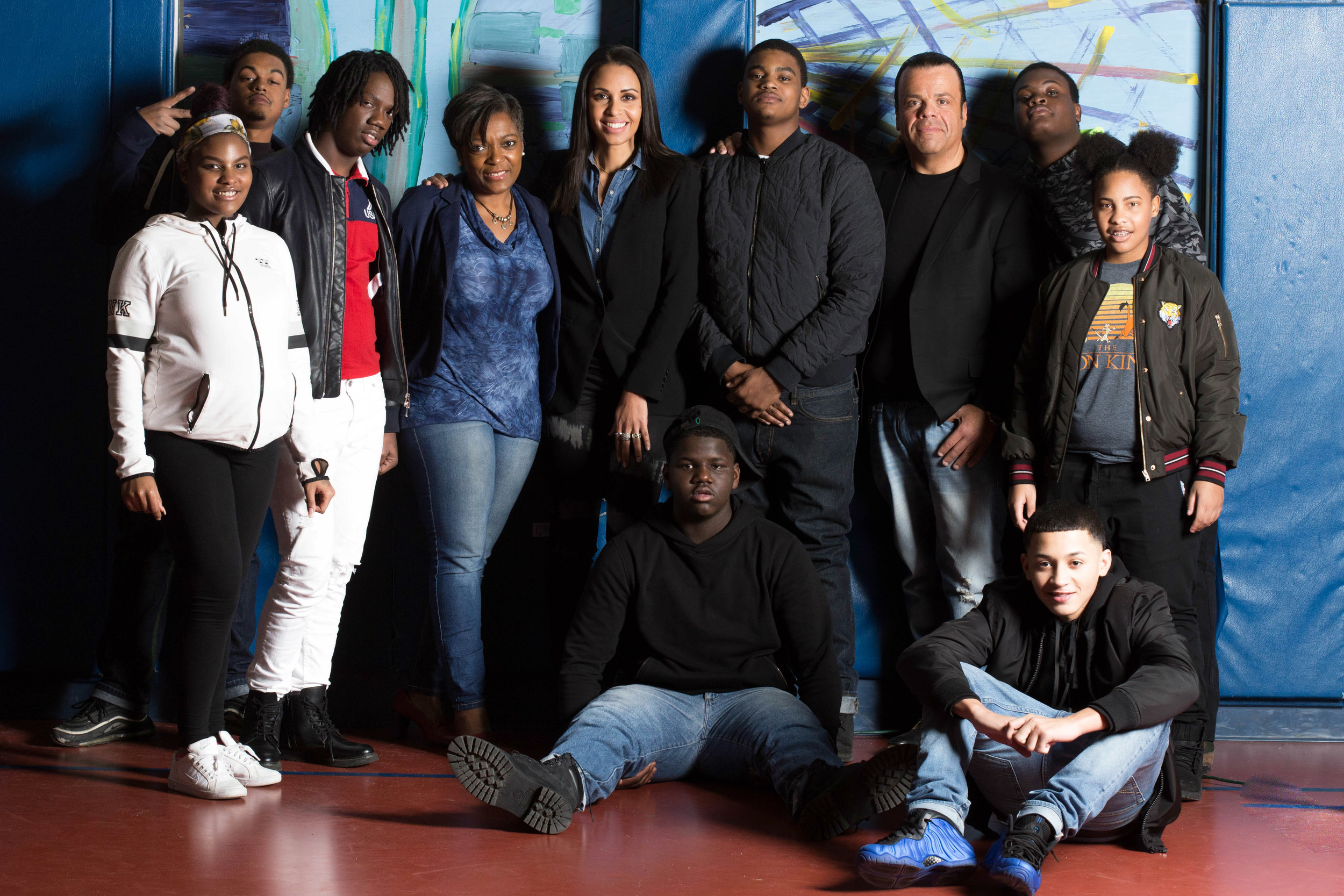 The young adults interviewed in “PEI Kids: Generation Change” posed for a group photo.
