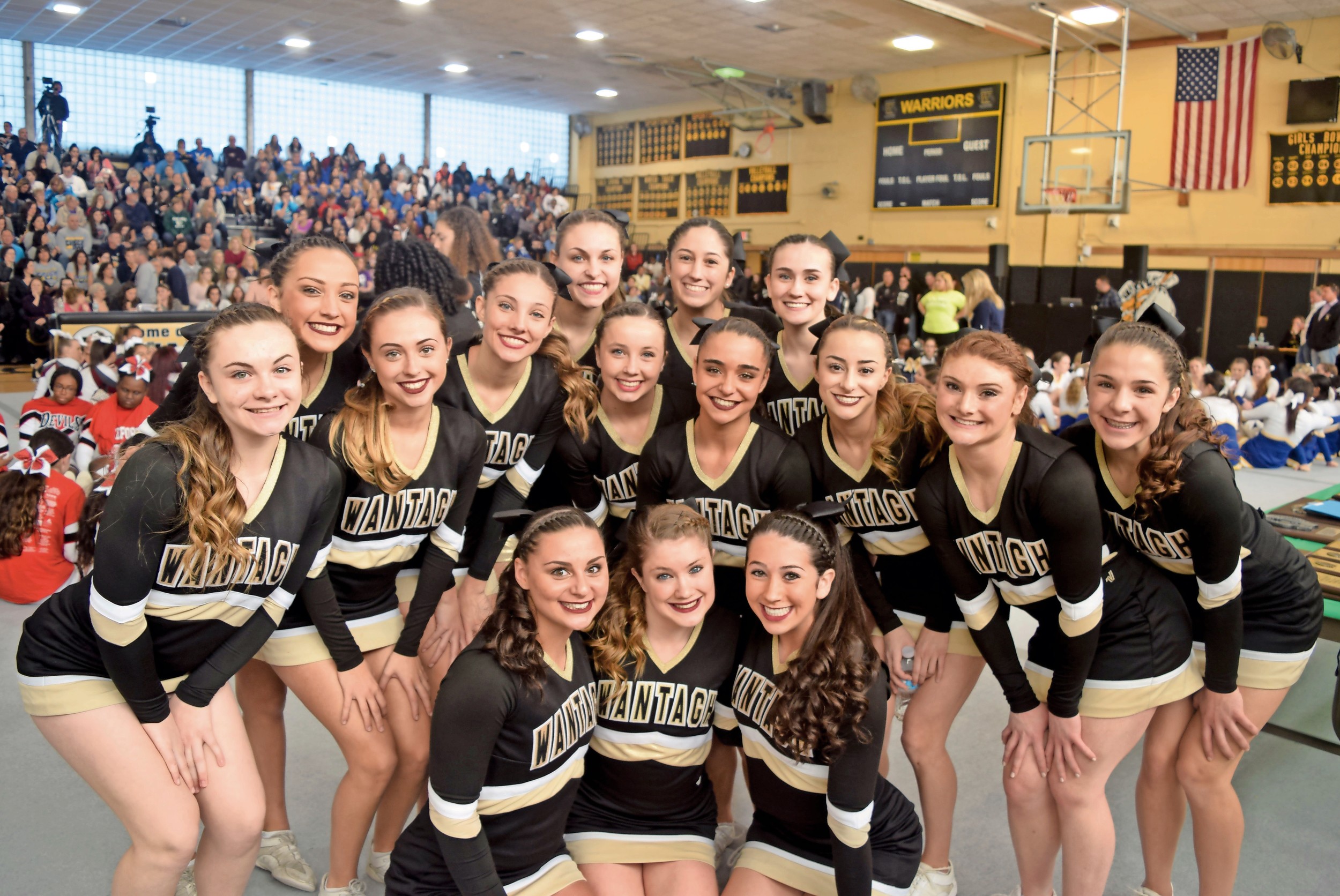 The Wantagh High School cheerleading team took home a county championship on Feb. 26, earning it a spot in the New York State Public High School Athletic Association Cheer Championships this weekend.