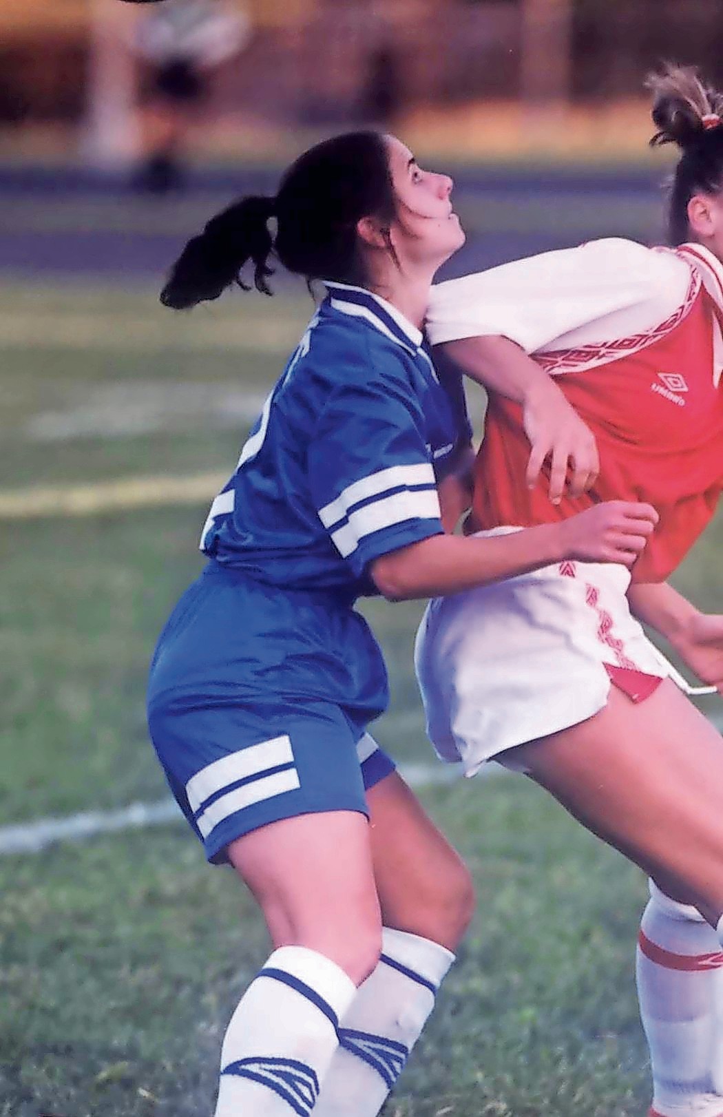 Dina Grossman Case captained South Side High School to its first girls' soccer state title and later played in 102 games for the Long Island Lady Rough Riders.