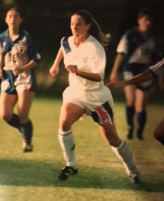 Kim Conway Haley was a finalist for the Hermann Trophy while playing for the University of Virginia in 1993.