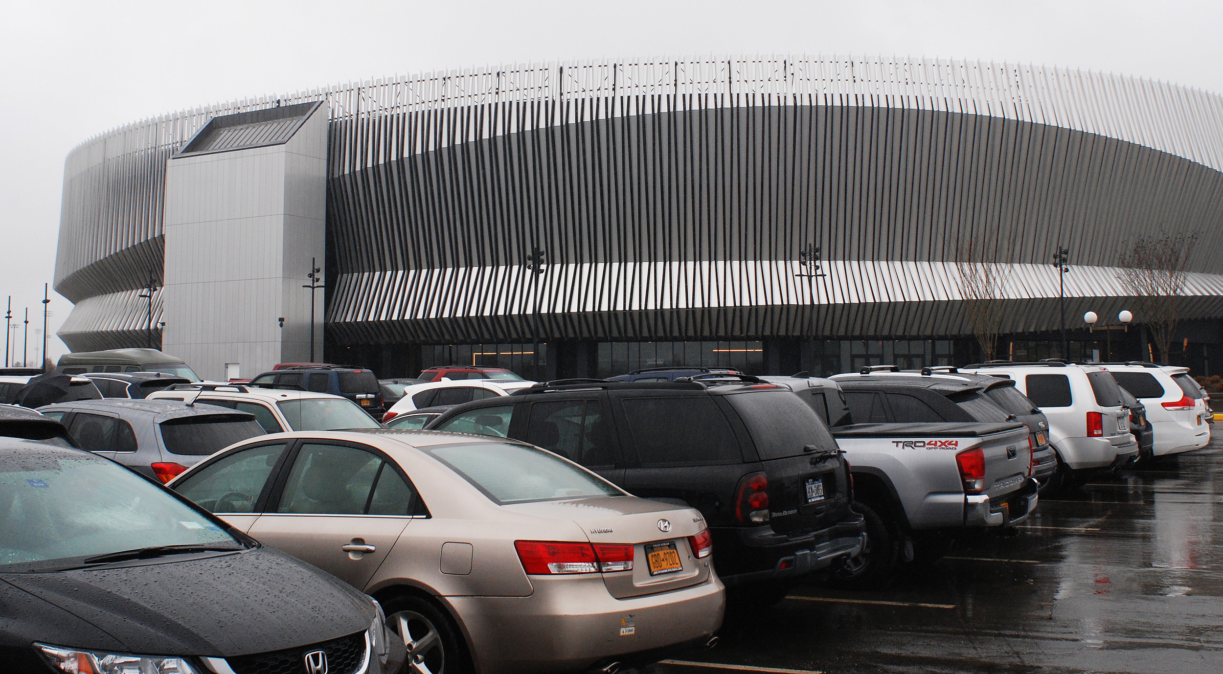 The ribbon was officially cut on the new NYCB Live Nassau Veterans Memorial Coliseum on Friday.