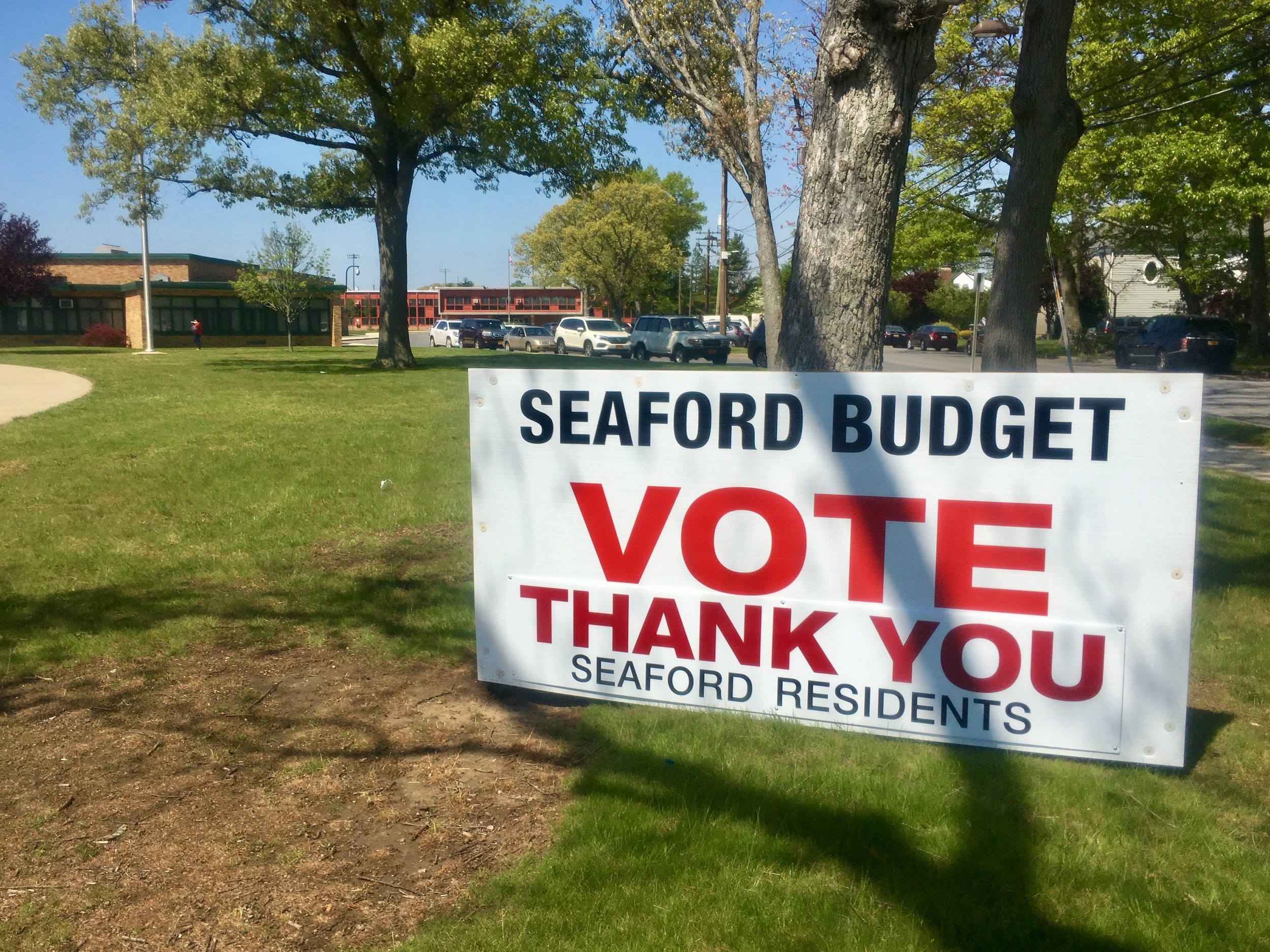 Seaford officials said that they were grateful to the community for passing the budget.