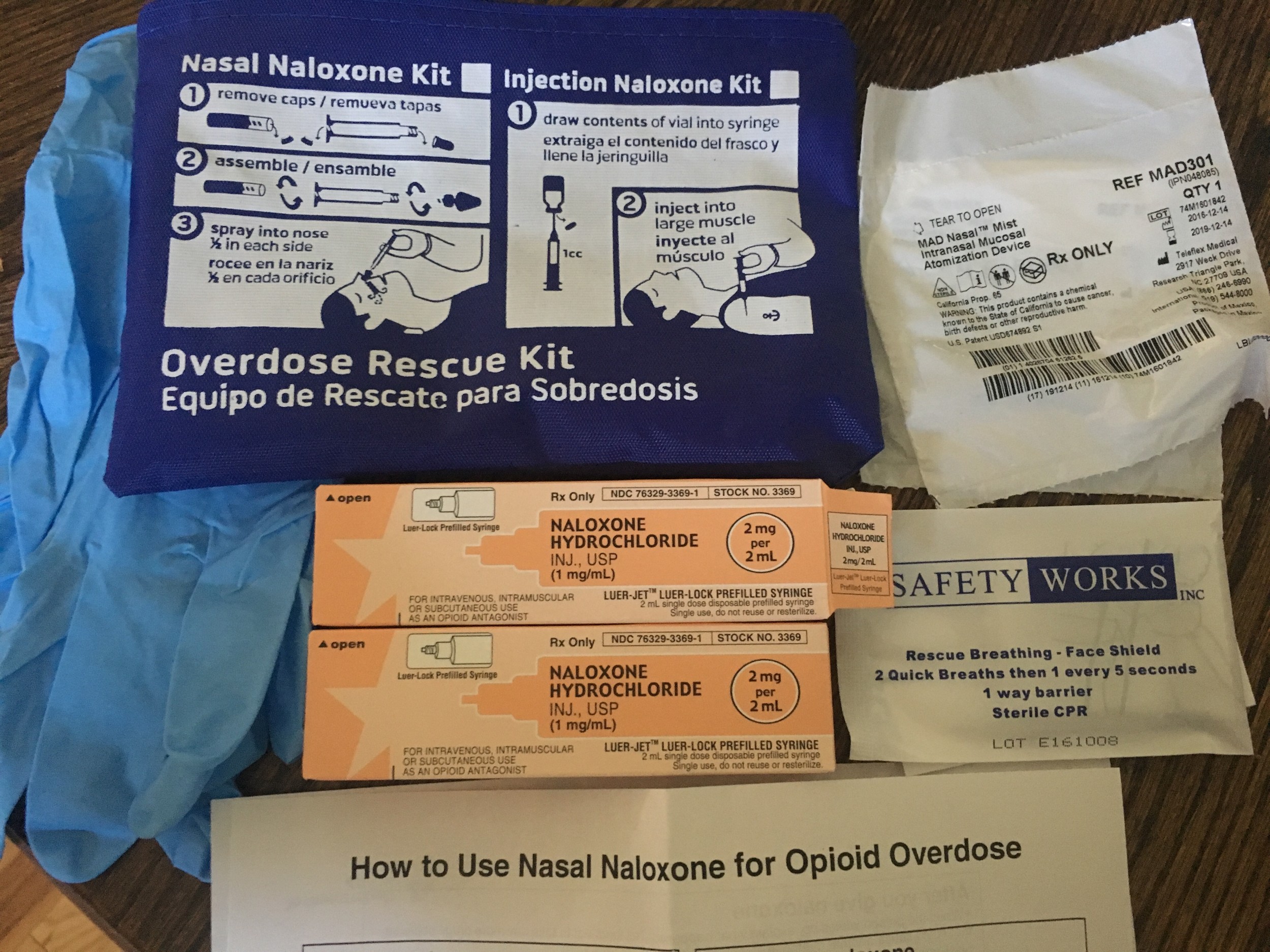 Narcan kits were distributed to trainees at New Horizon Counseling Center on June 8.