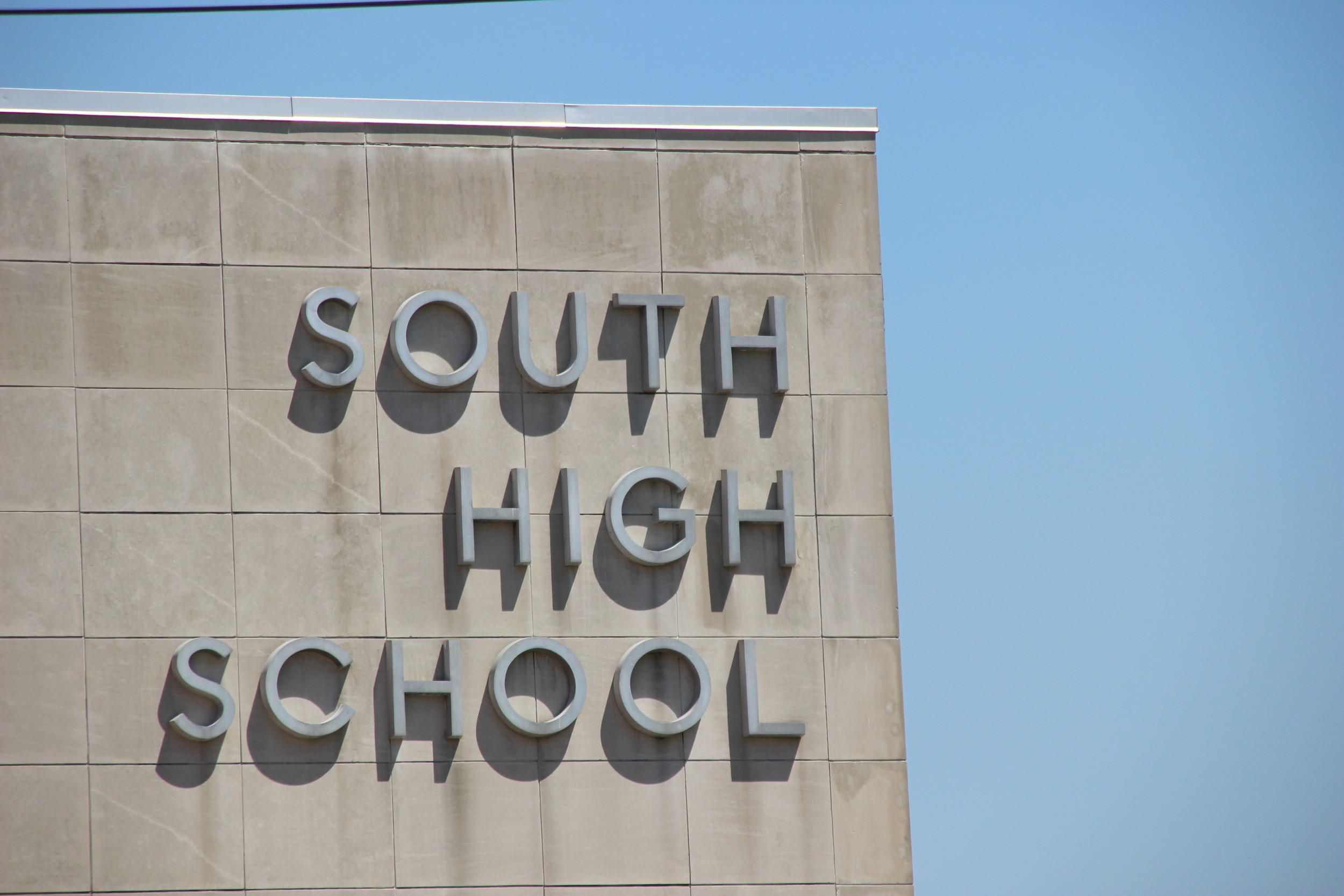 Students at South High School petitioned Principal Maureen Henry and Superintendent Bill Heidenreich to reinstate a project that was stopped.