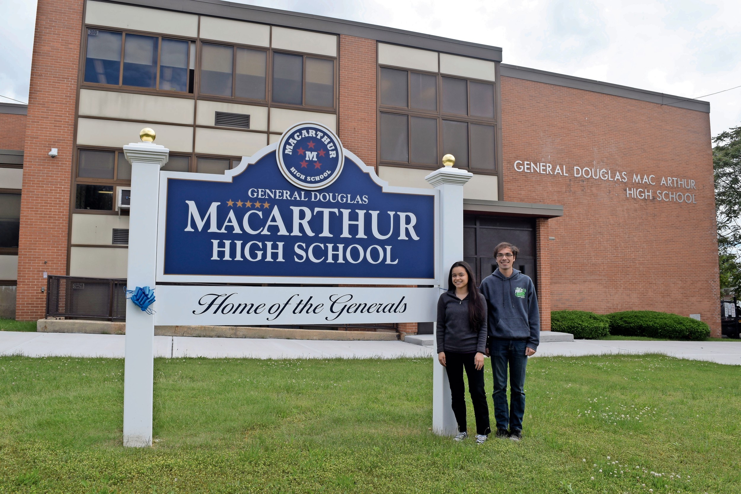 Casey Butcher and James May are the valedictorian and salutatorian of MacArthur High School’s class of 2017.