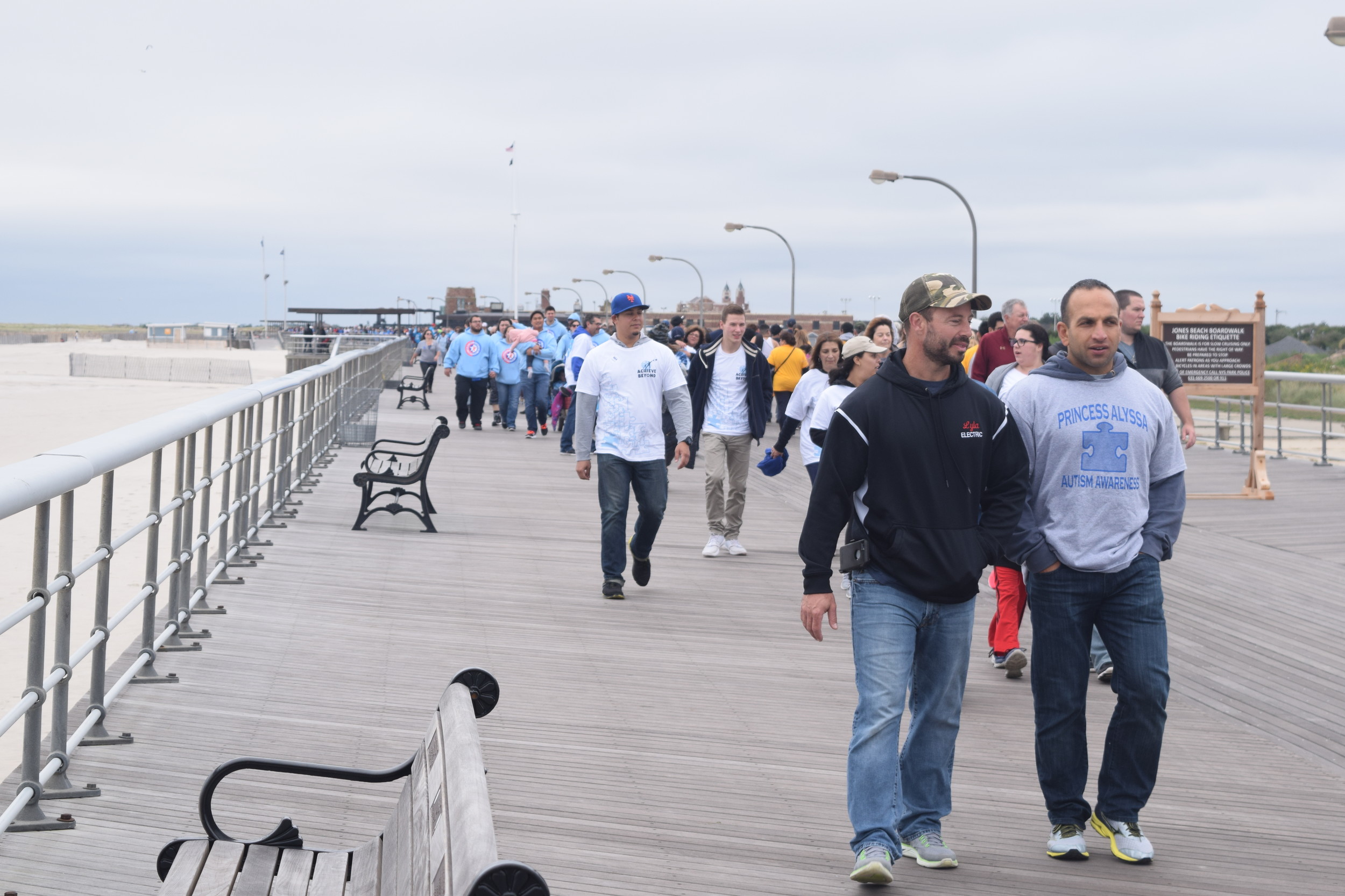 Last year’s Autism Speaks Walk drew thousands of people from all over.