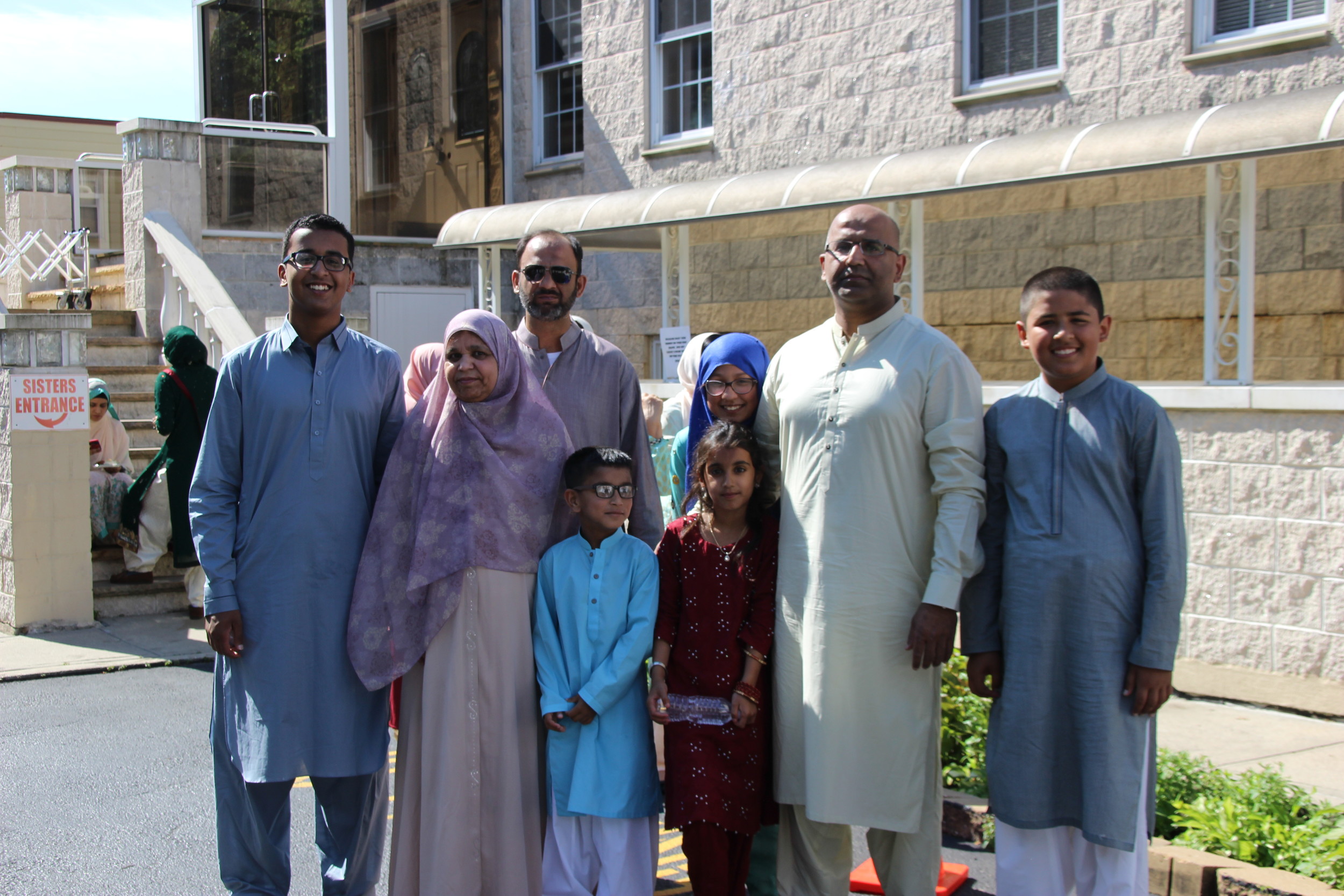 A family of former Valley Streamers — now Texans — visited family for Eid al-Fitr at the mosque.