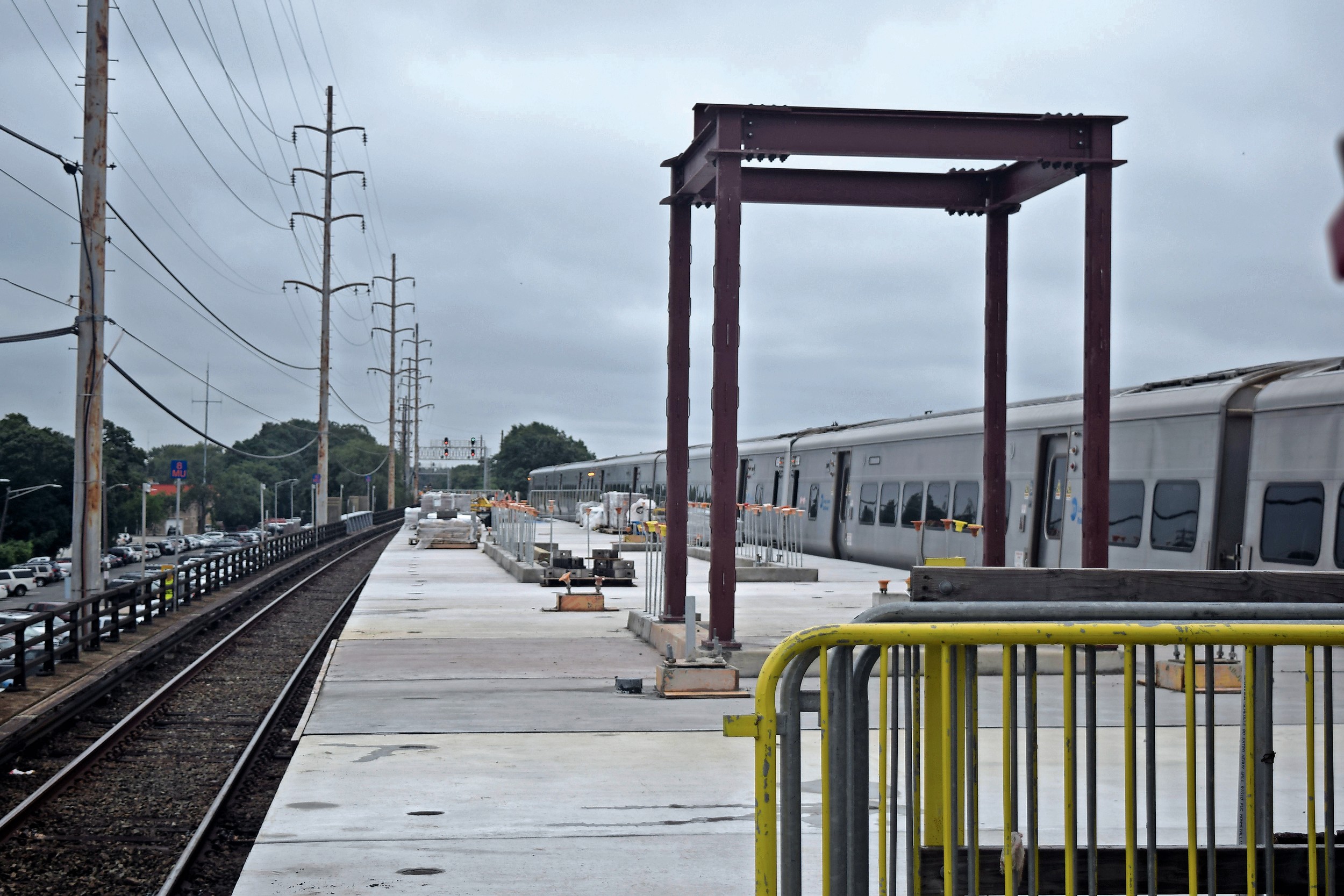 The Long Island Rail Road is about halfway through its $23.9 million rehabilitation of the Wantagh station.