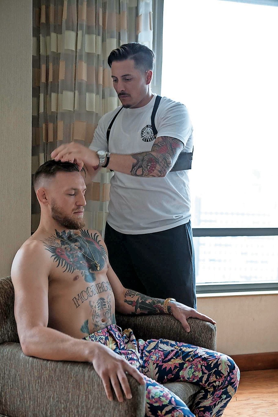 Conor McGregor Haircut | McGregor may have gone for the shaved head for the  Mayweather fight but here's how to get his usual smart side parting fade  haircut.. | By Regal GentlemanFacebook