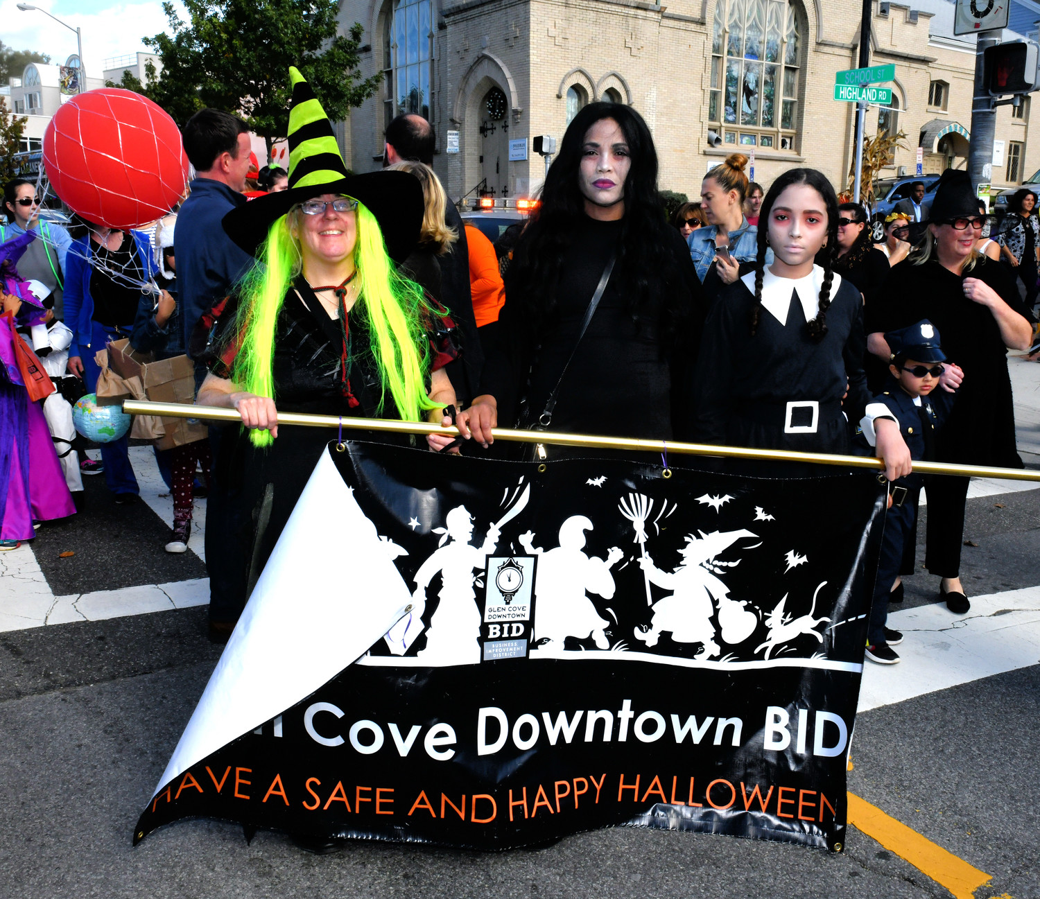 The Glen Cove Downtown BID hosted its annual kids Halloween costume parade which is always a spooky success, on Oct. 28.