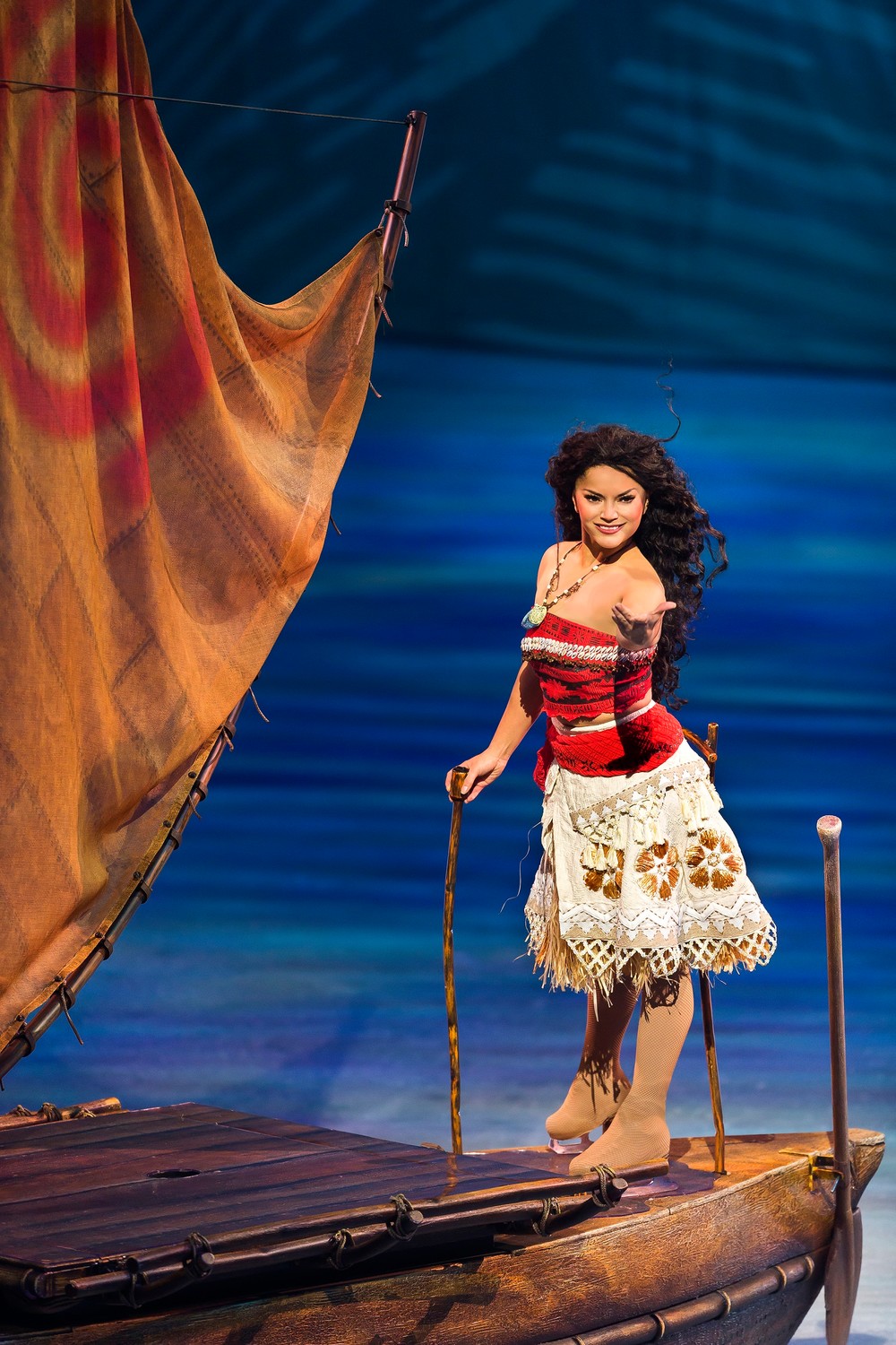 Ancient Polynesia comes to life when Moana makes her Disney on Ice debut.