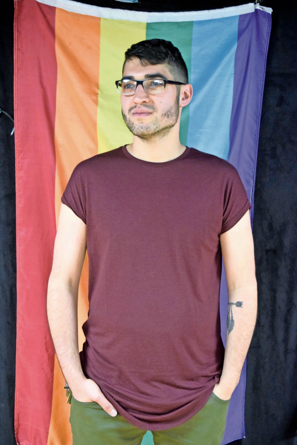 Nick Dantuono, 22, of Seaford, is an outreach specialist at Pride For Youth, a community group for LGBT individuals. He came out as gay four years ago.