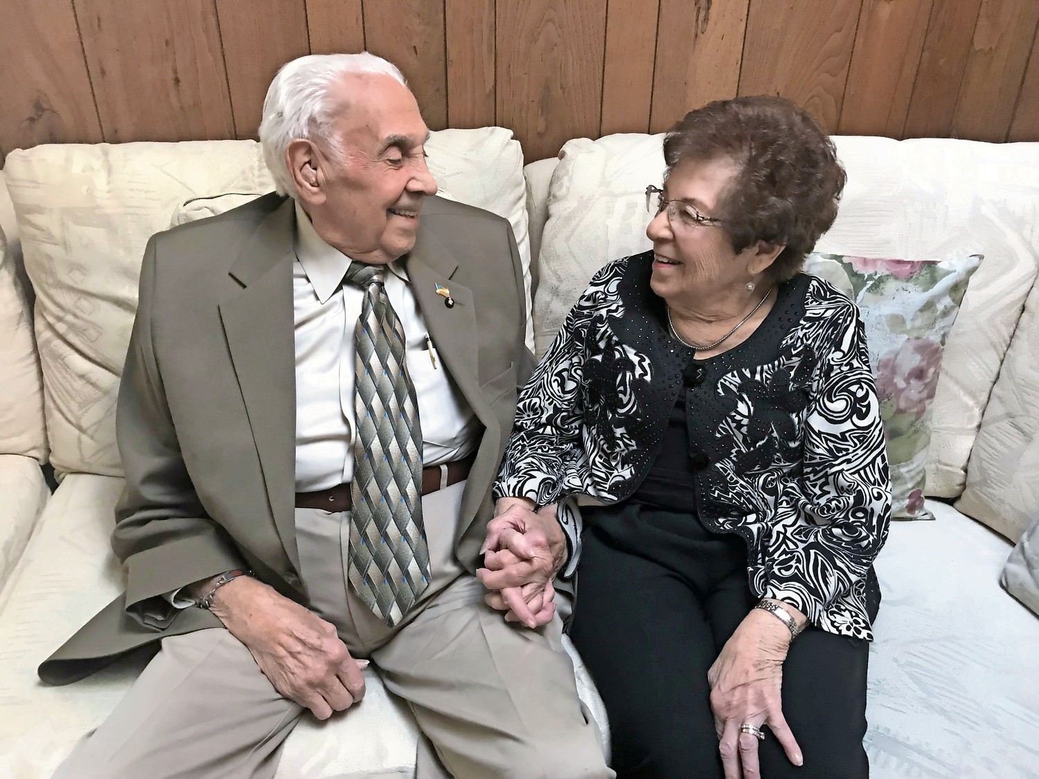 Johanna and Joseph Lucca were set to mark their 70th wedding anniversary on Jan. 4. The couple has lived in Wantagh for over three decades.