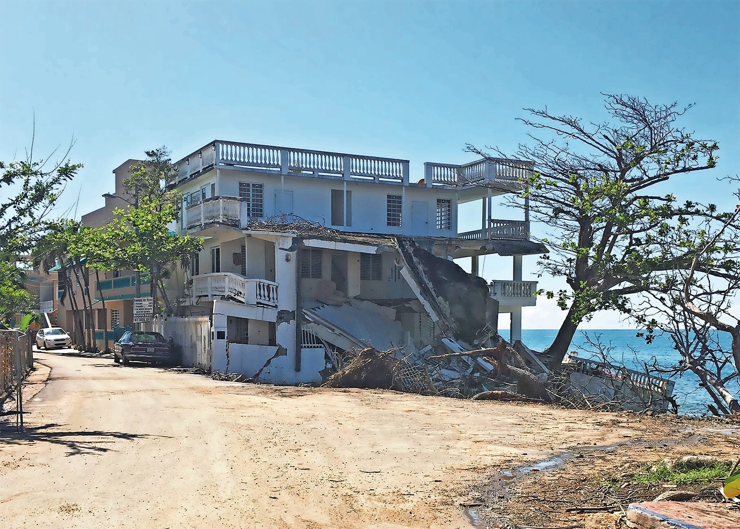 Post-hurricane Damage in Puerto Rico was extensive.