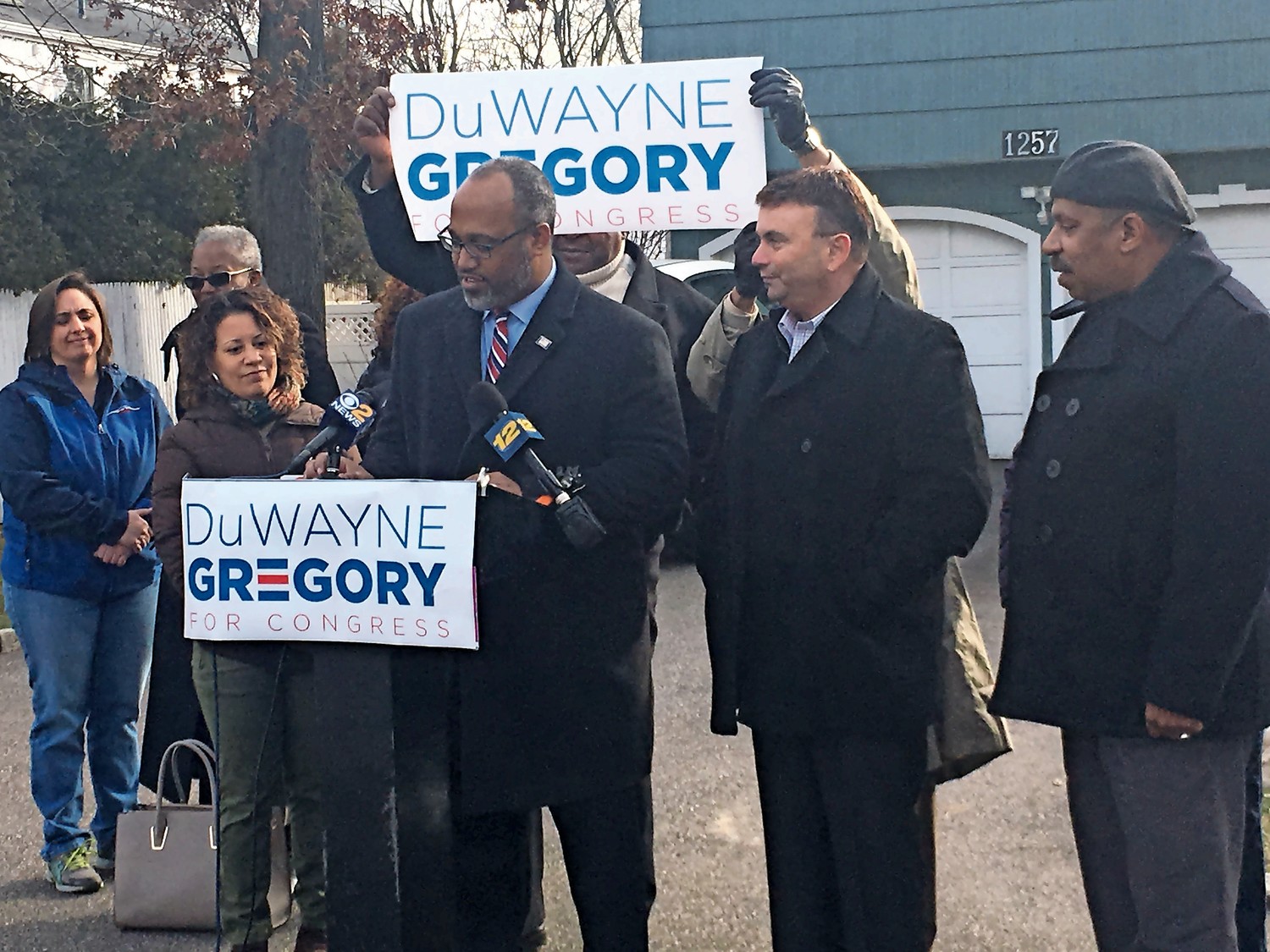 DuWayne Gregory (D-Amityville), presiding officer of the Suffolk County Legislature, will run for the House of Representatives in November, challenging Peter King.