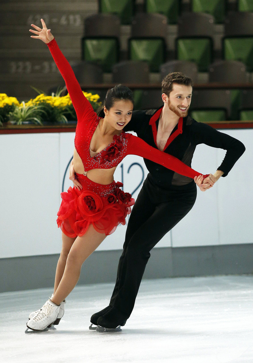Representing South Korea, Alex Gamelin, formerly of North Merrick, and his partner, Yura Min, of South Korea, will compete in ice dancing in the Winter Olympics.