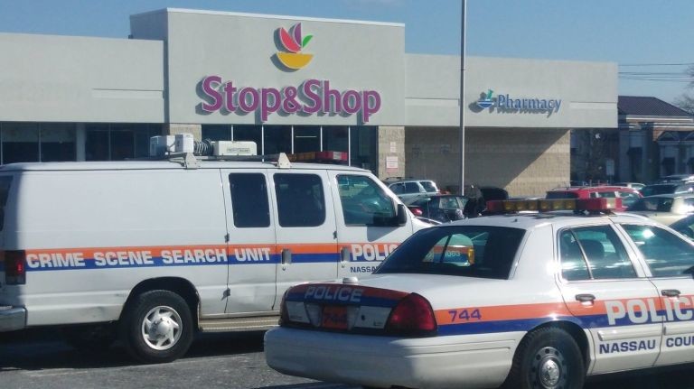 The Rosyln Savings Bank located inside this Stop & Shop, at 4055 Merrick Road, was robbed at 12:28 p.m. on Feb. 8, according to Nassau County Police.