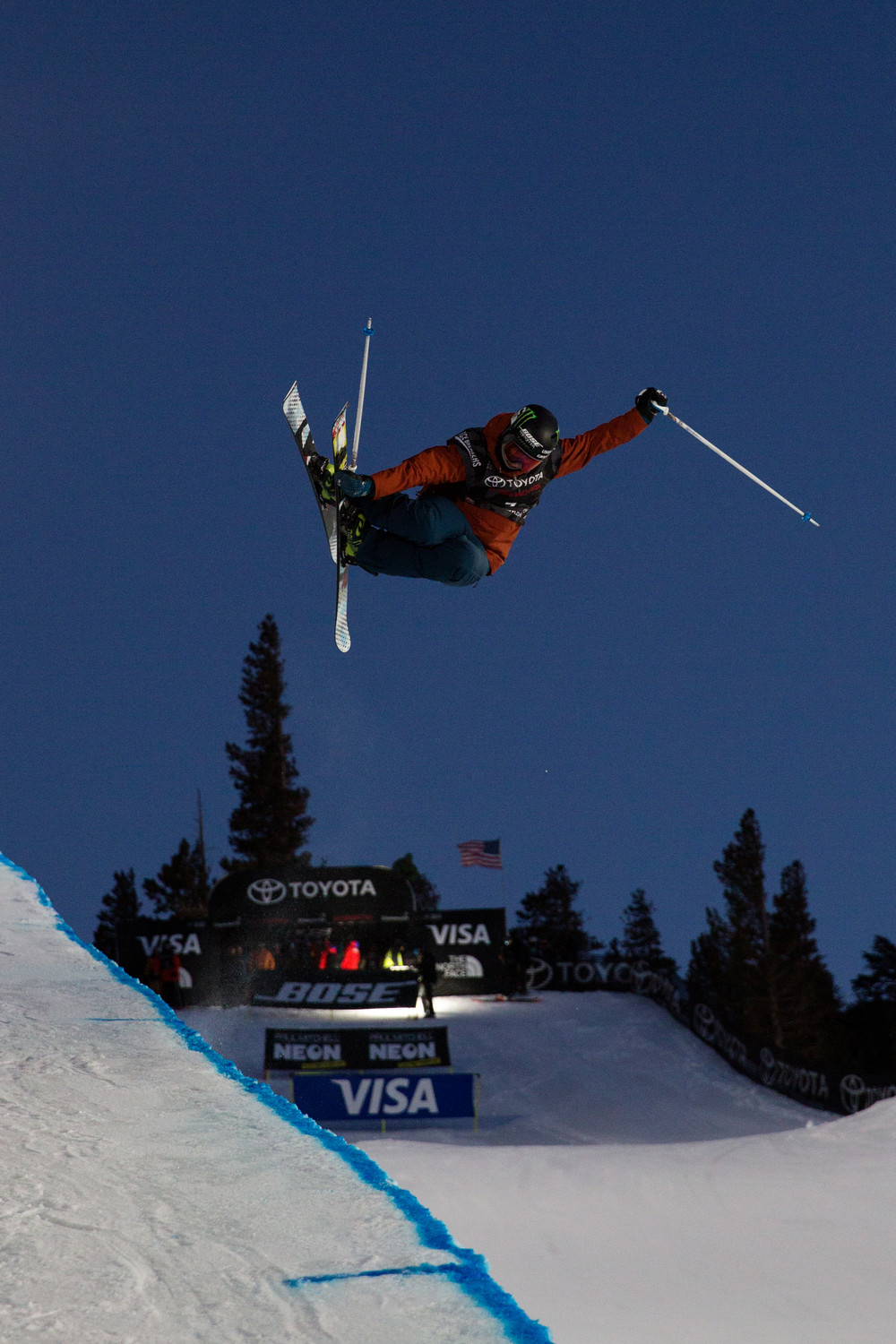 U.S. Olympic women’s slopestyle skier Devin Logan caught some air last month at the 2018 Mammoth Grand Prix in California. The Oceanside and Baldwin native is competing this week at the 2018 Winter Olympics.