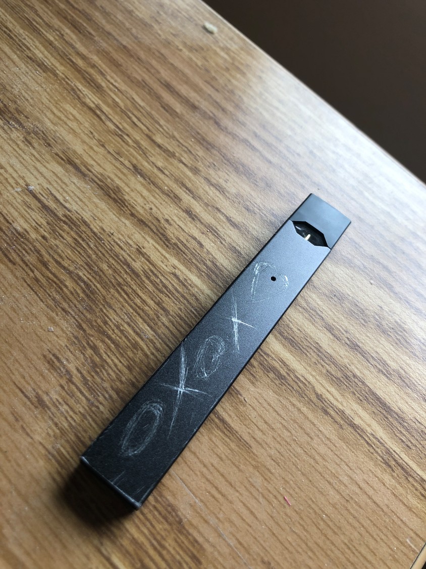 The Juul is small and bears a striking resemblance to a USB thumb or flash drive, allowing students to easily carry it in school without getting caught.