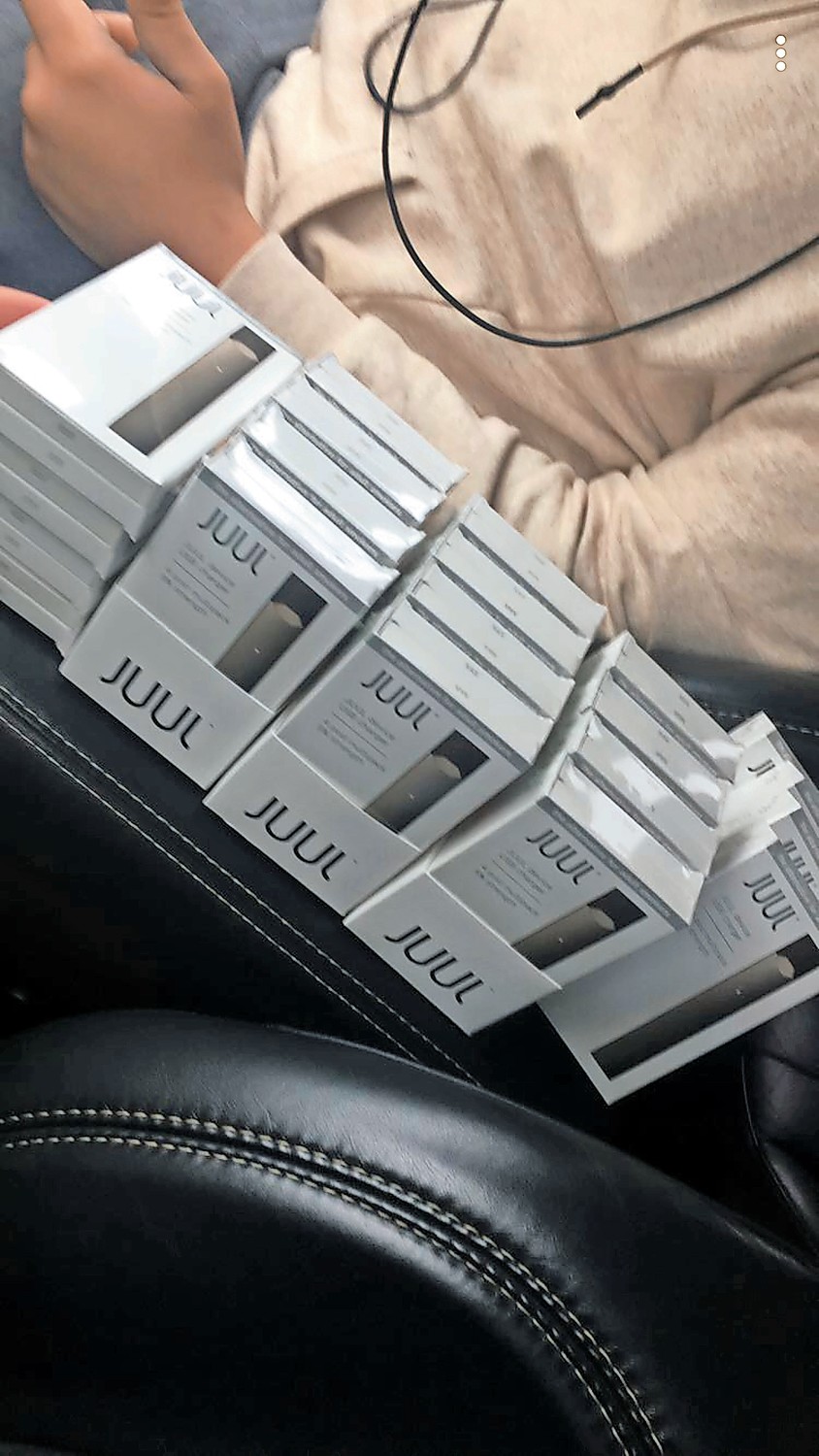 Vaping products are common among students locally and nationwide. The San Francisco-based company Juul produces the most used devices.