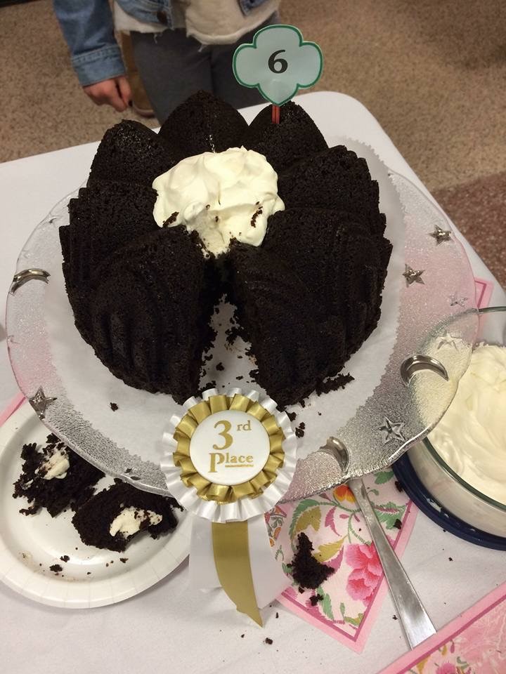Oceanside Girl Scout Eliana de la Teja won third place with this tasty treat.