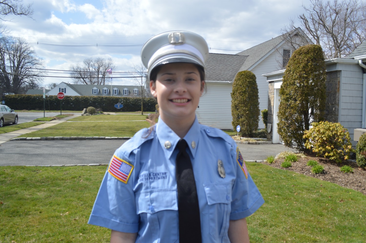 As captain of the Rockville Centre Junior Department, Erika Brancato is in charge of keeping members interested enough to transition to full-fledged firefighters.