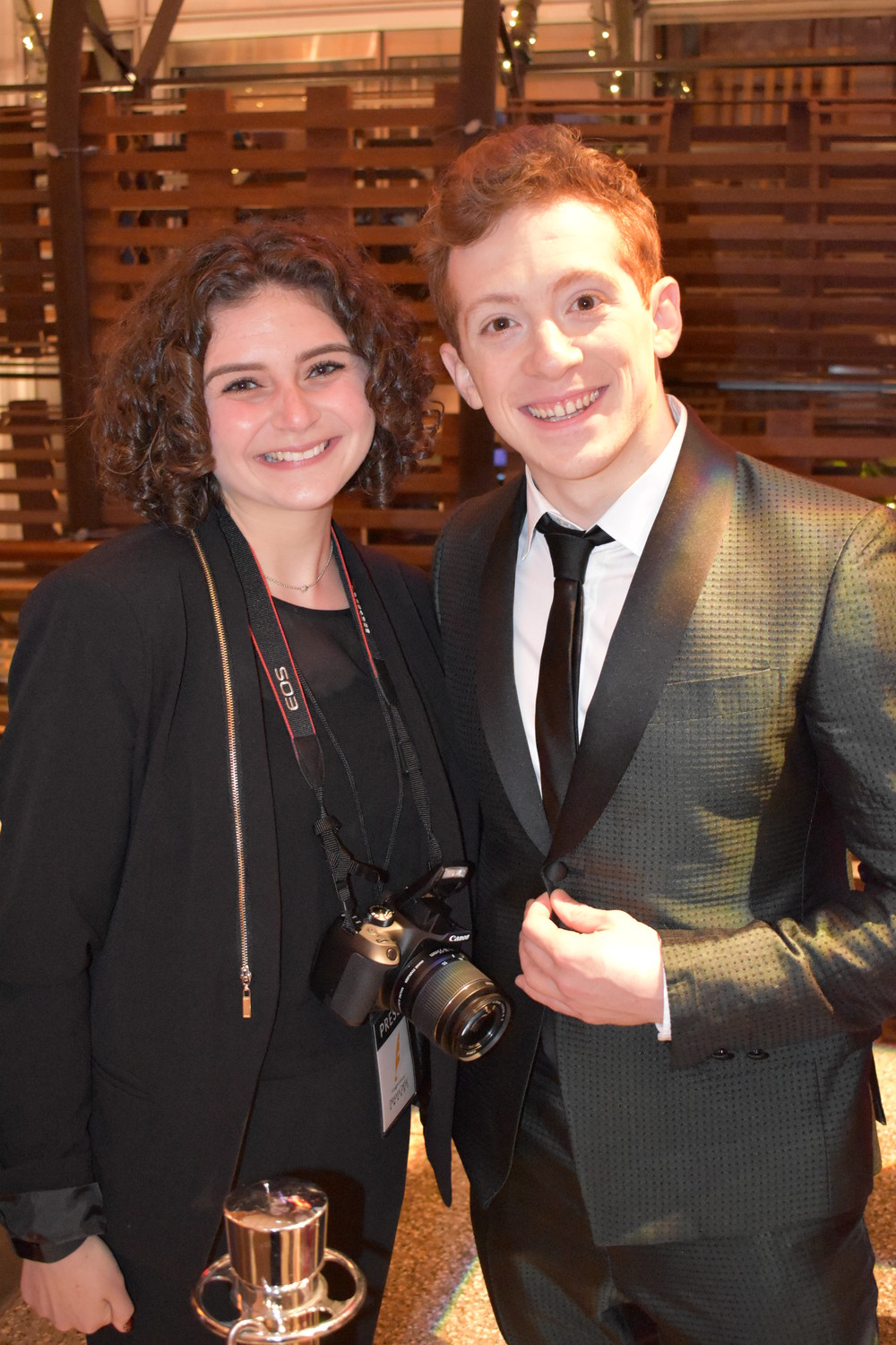 Zoe Malin had an opportunity to speak to Ethan Slater, who won a Drama Desk Award for his role in the Broadway musical “Spongebob Squarepants.”