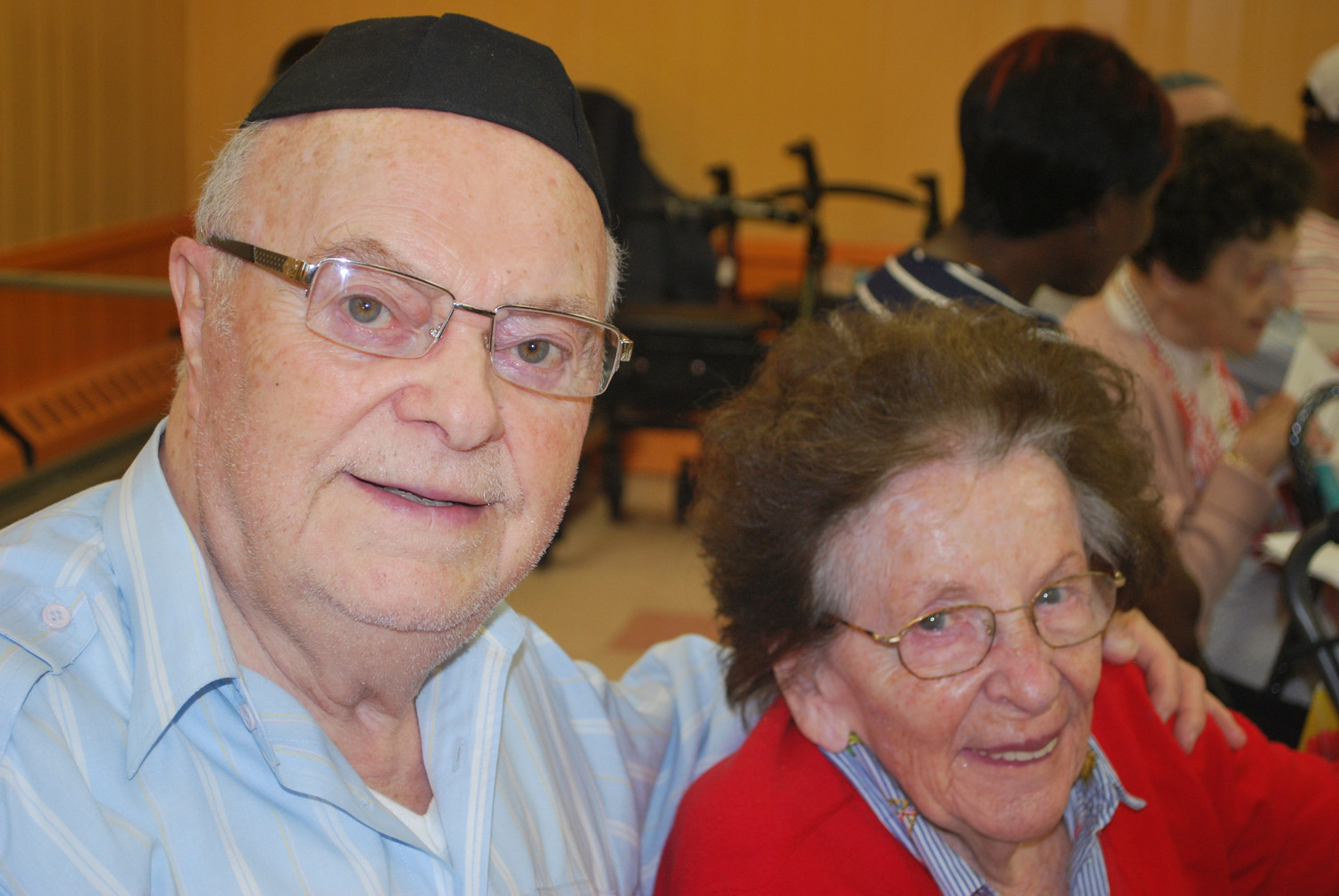 Woodmere residents Jack and Bonnie Rybsztajn are Holocaust survivors who have been married 74 years.