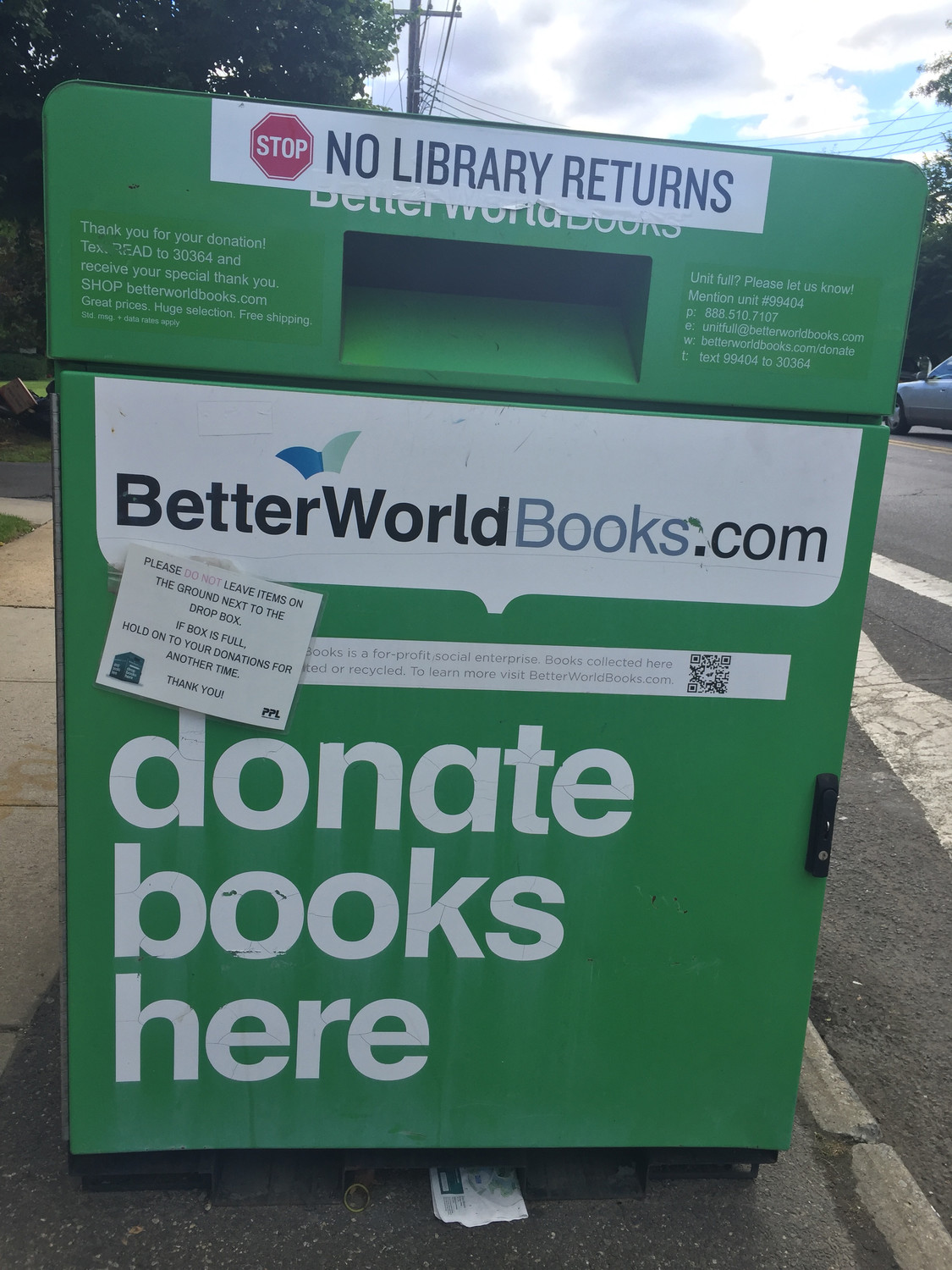 Better World Books has been collecting used and new books for sale or donation since 2002.