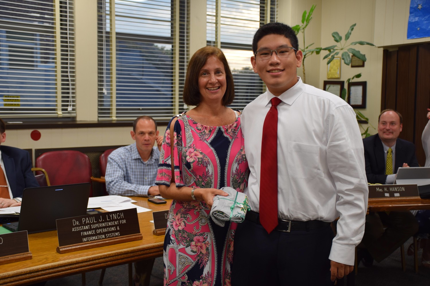 Bing was honored by the Lynbrook Board of Education after he had his theory published in the Journal of Emerging Investigators.
