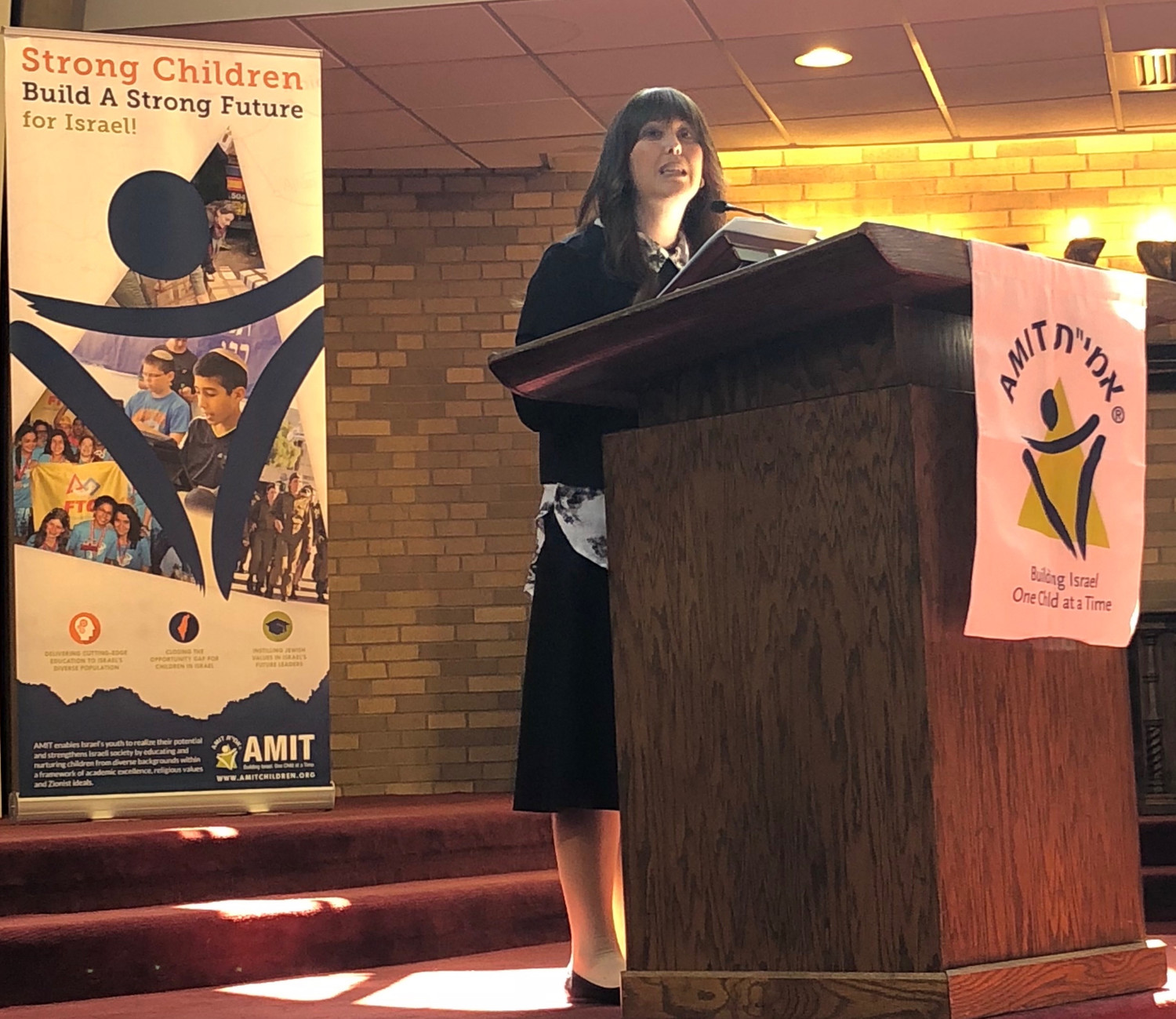 Woodmere native RebbetzinYael Axelrod was the keynote speaker at AMIT’s 19th annual Yom Iyun — ‘Day of Learning.’