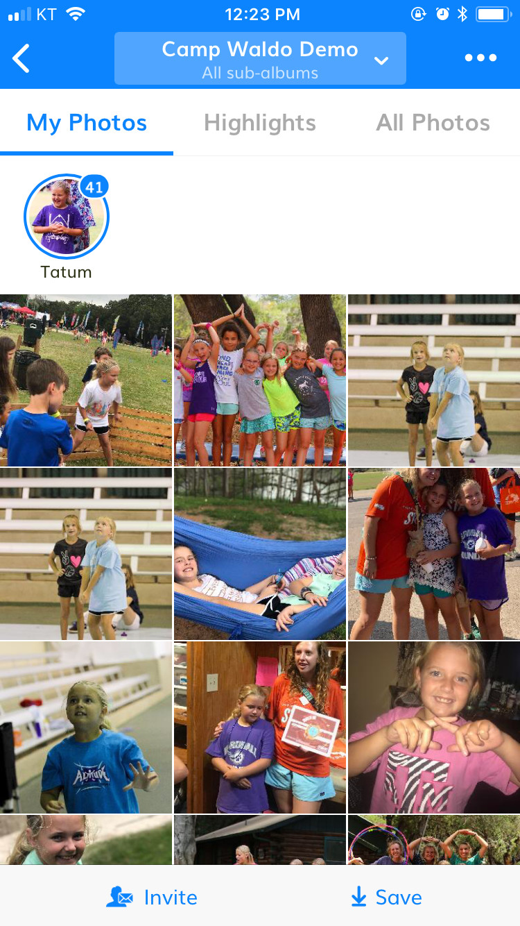Camps like Rolling River Day Camp in East Rockaway are able to upload photos to the Waldo application and parents can opt in to use the facial recognition feature to see what their children do during the day.