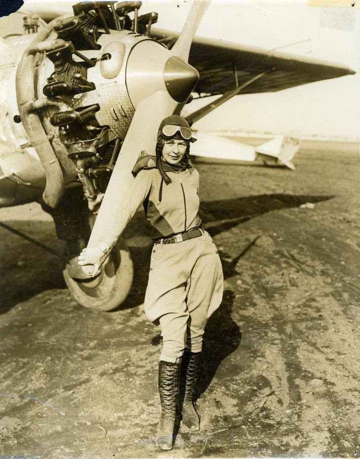 ‘There isn’t anything that a female pilot can’t do that a male pilot can do in a plane,” Smith once said.