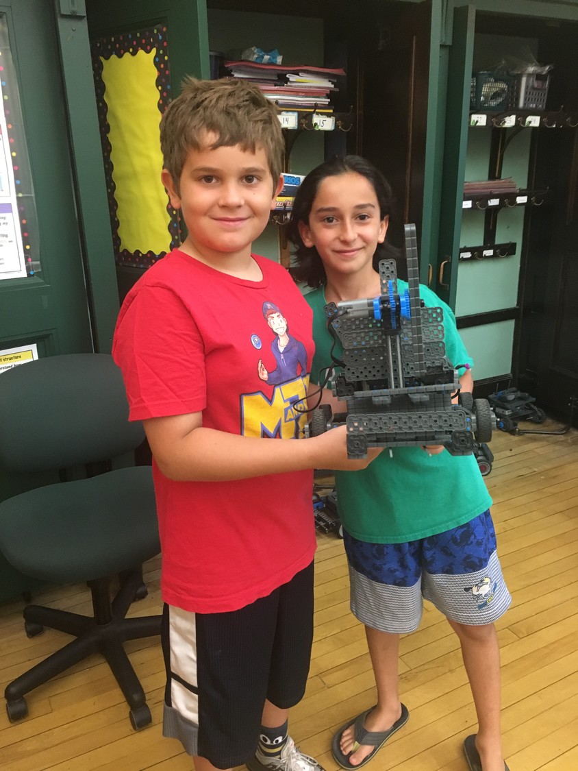 In Battle Bots, students built robots to fight against others.
