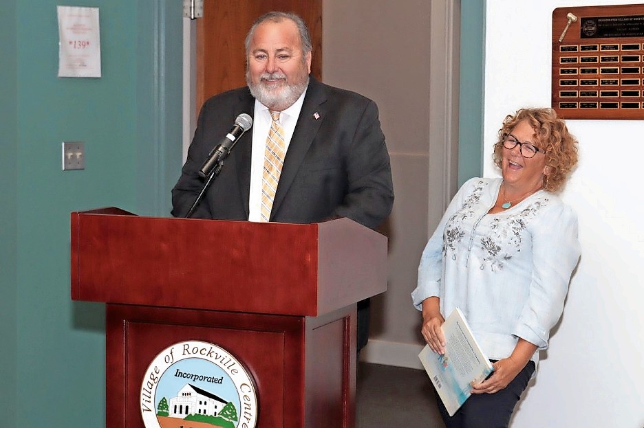 Ellen White, right, will be recognized by Mayor Francis X. Murray and other community leaders during the 31st annual Mayor’s Golf Classic on Sept. 24.
