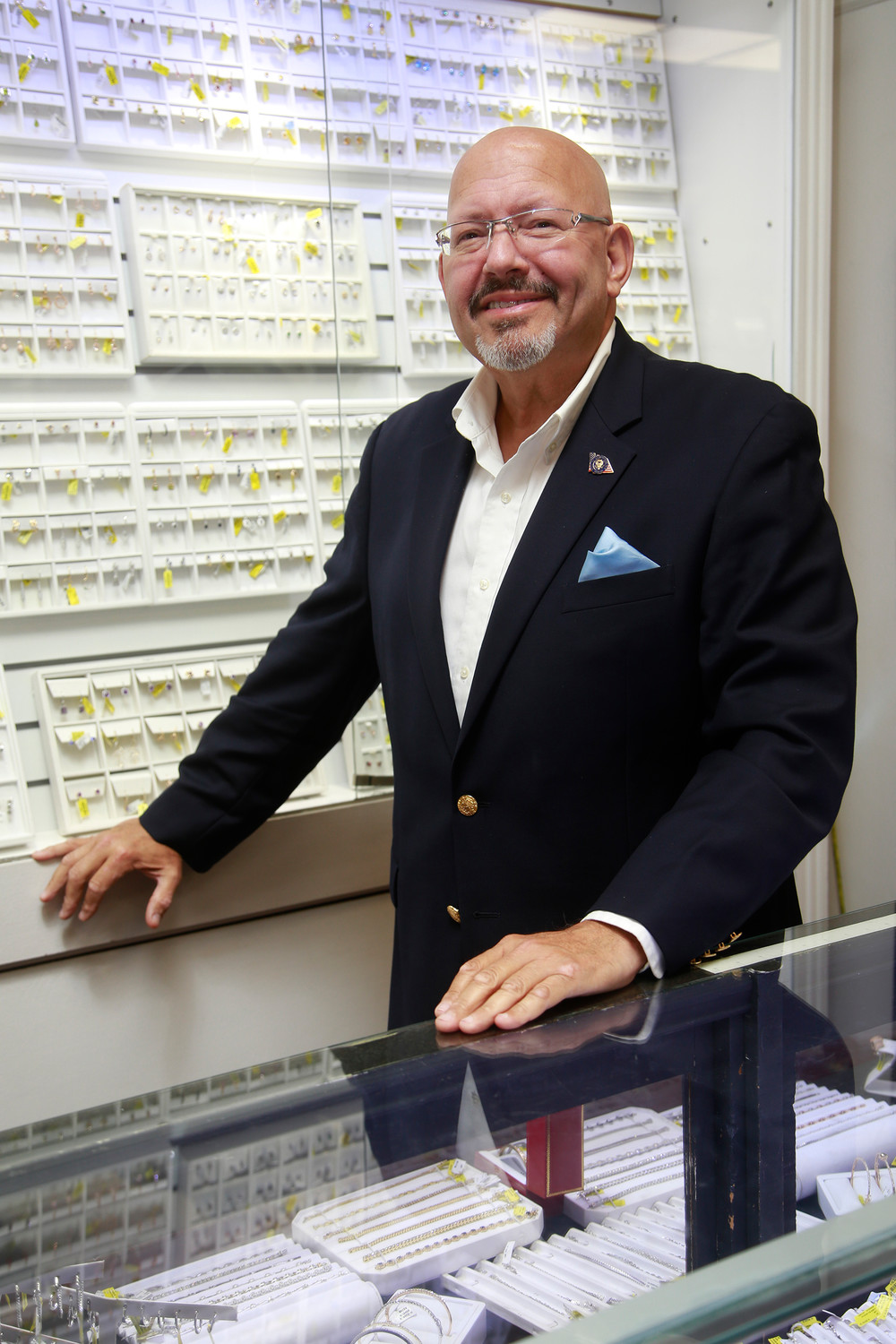 Gary Hudes is celebrating the 95th anniversary of Gennaro Jewelers.